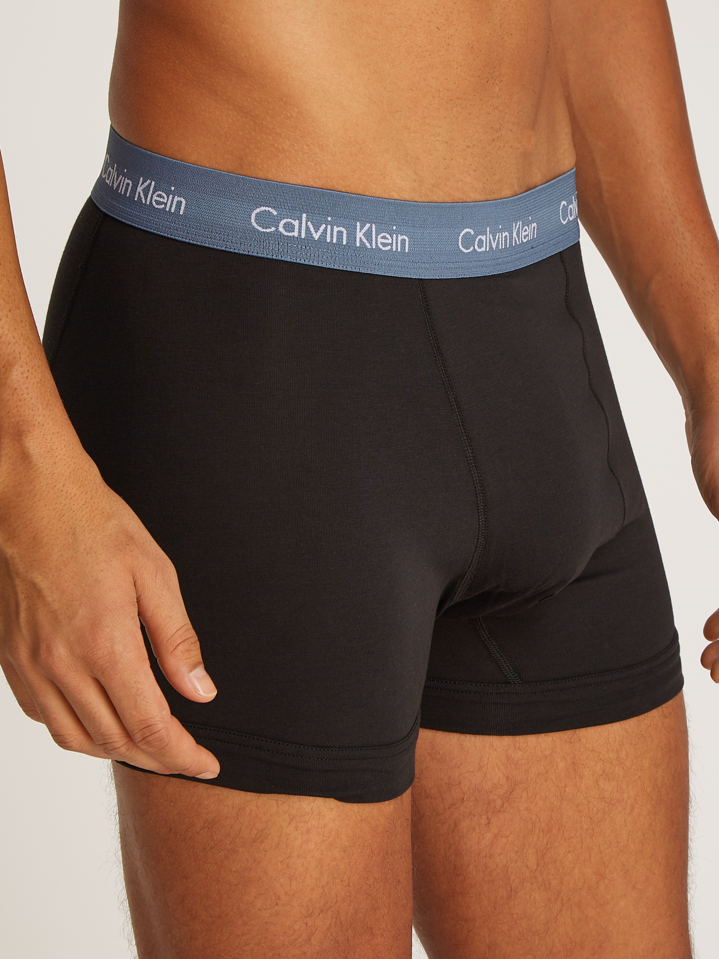 Thumbnail - Calvin Klein Underwear Boxershorts "BOXER BRIEF 3PK", 3 Stk. mit Calvin Klein Logo-Elastikbund (3 Stück)