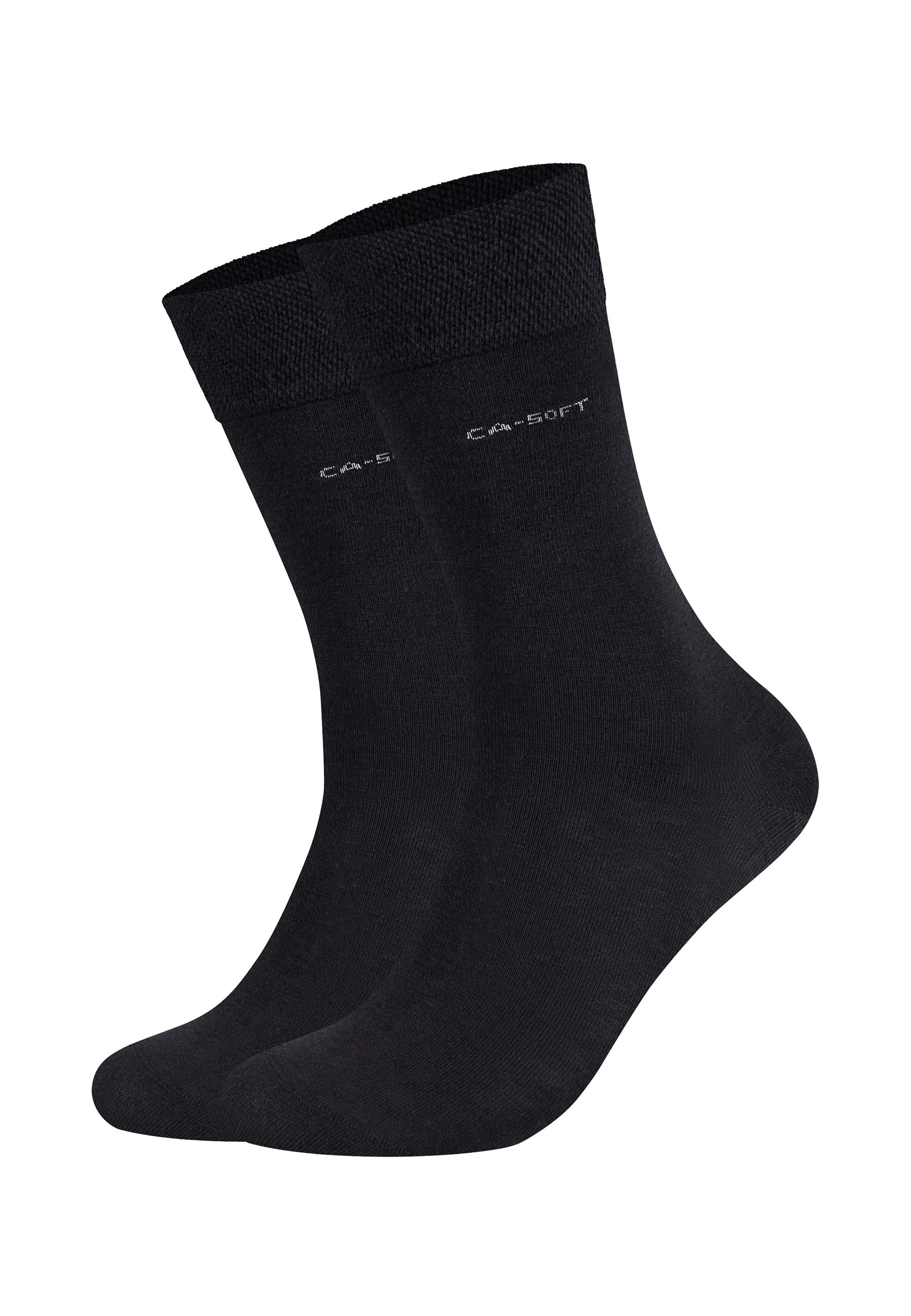 Camano Socken "ca-soft temperature regulating 2er Pack" 2er Pack Weicher ca-soft Bund mit TENCEL™ und Wolle