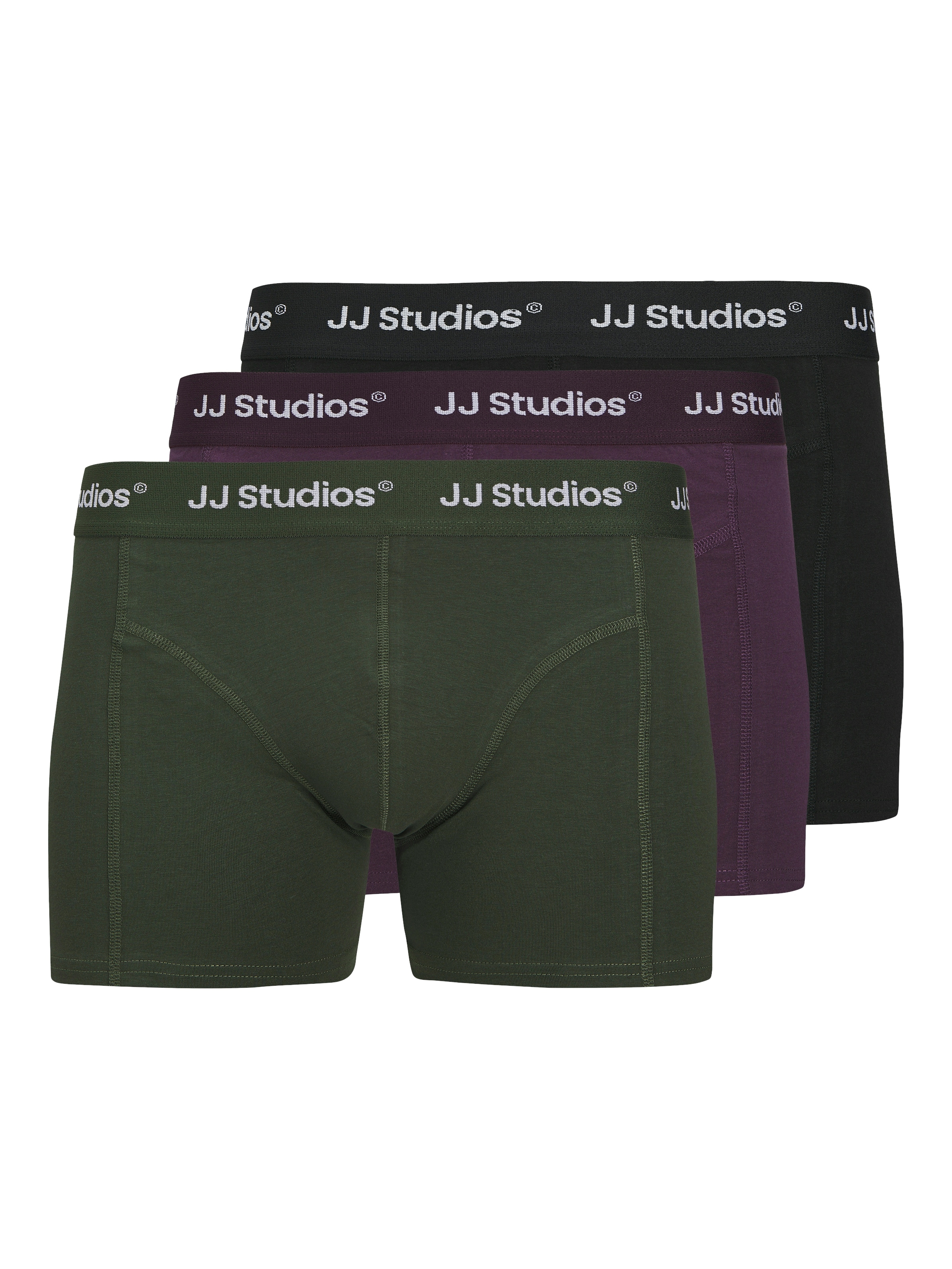 Jack & Jones Trunk "JACSOHO SOLID TRUNKS 3 PACK NOOS" Packung, 3 Stk. günstig online kaufen