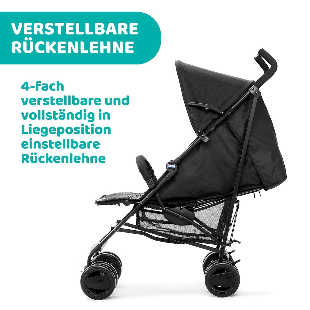 Chicco Kinder-Buggy »London, matrix«, mit schwenk- und feststellbaren Vorderrädern;