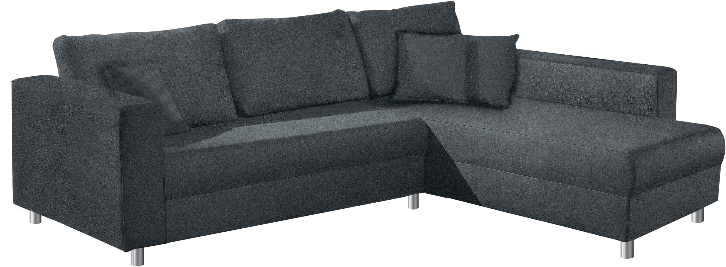 INOSIGN Ecksofa »153«, Inkl. Schlaffunktion und großen Strauraum