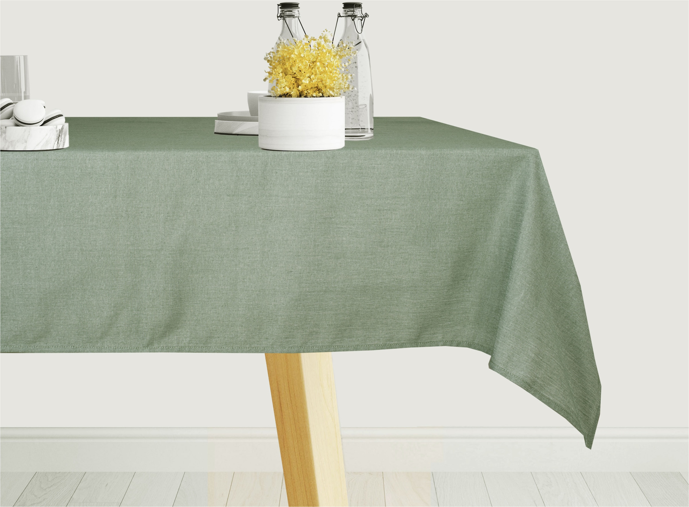 my home Tischdecke "Aolva" verschiedene Größen, moderner Uni, Esszimmer, Kü günstig online kaufen