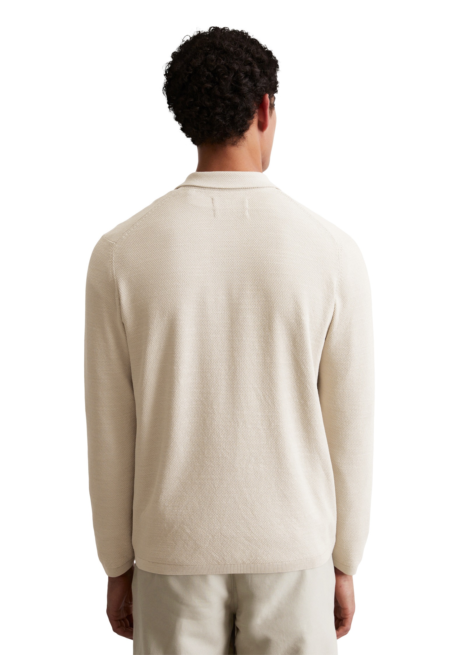 Marc O'Polo Cardigan »mit feiner Piqué-Struktur«