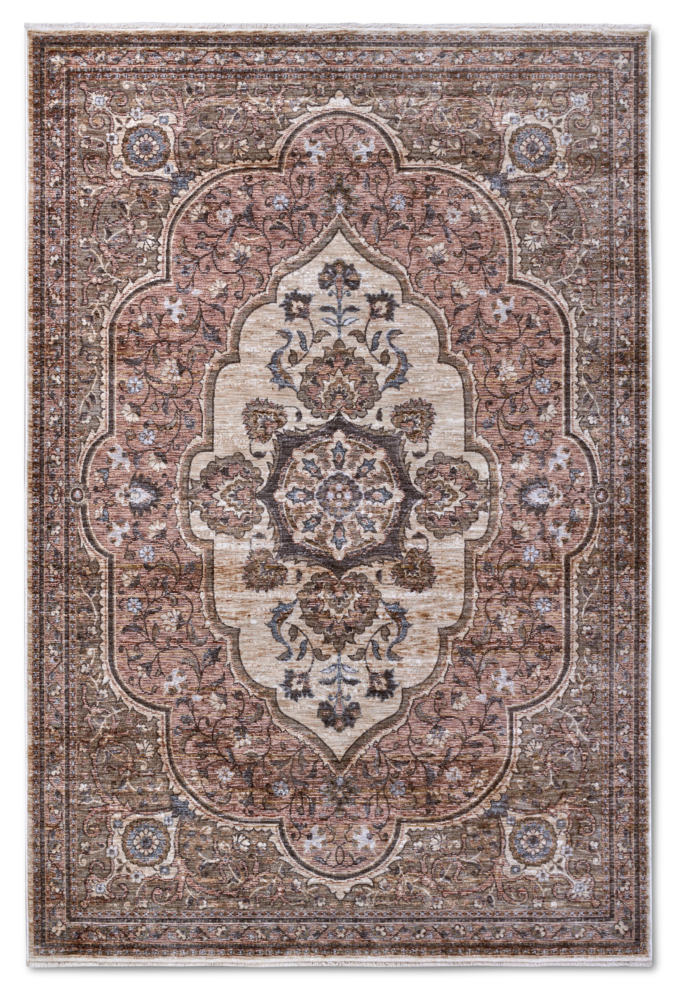 Villeroy & Boch Teppich »Renata«, rechteckig, 7 mm Höhe, Läufer, Orientalisch, Fransen, Wohnzimmer, Schlafzimmer, Vintage