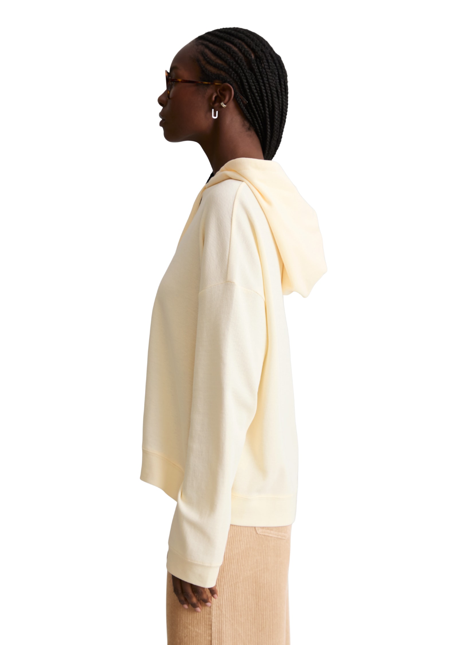 Marc O'Polo DENIM Langarmshirt »aus weichem Waffle-Jersey«