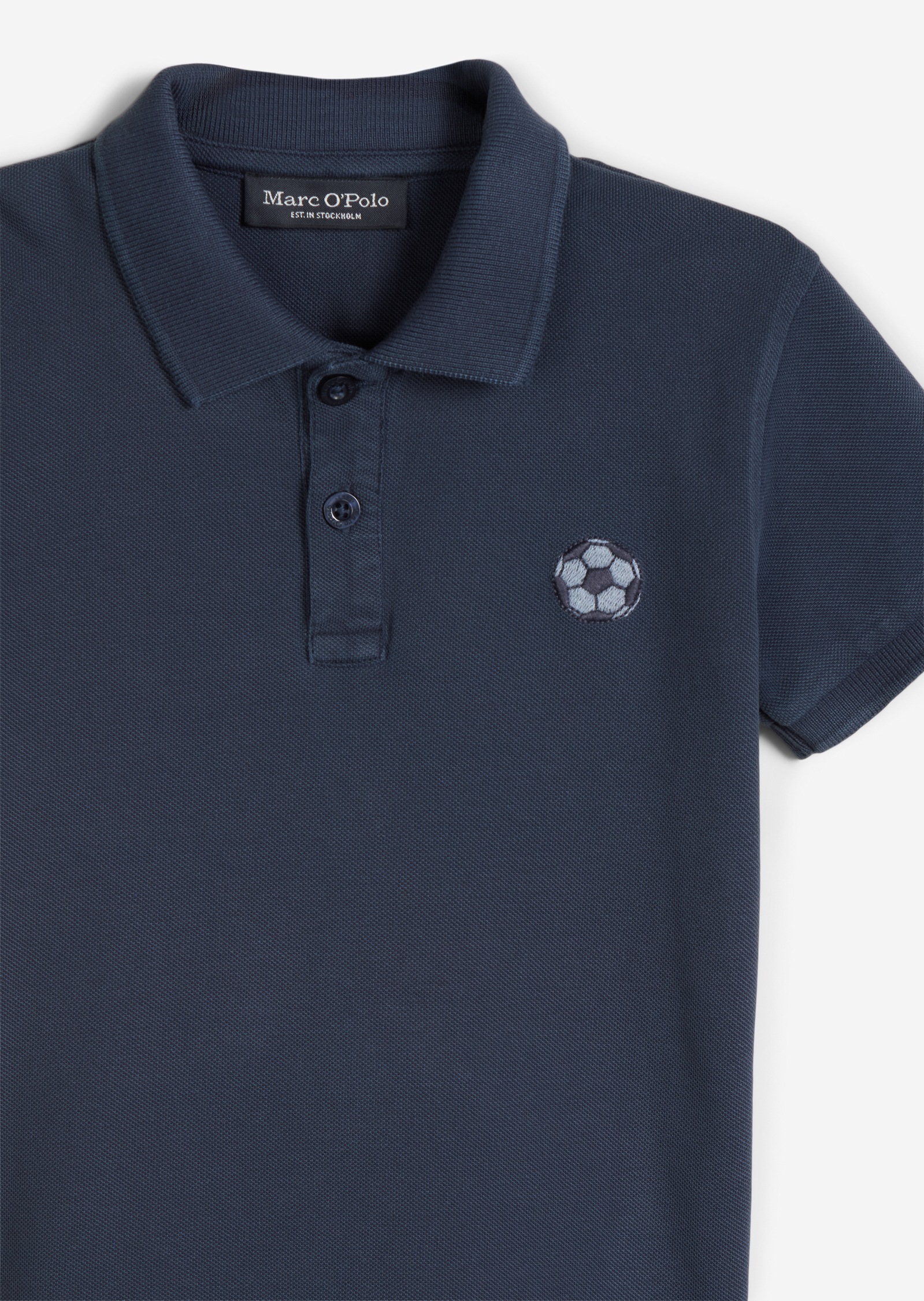 Marc O'Polo Junior Poloshirt Fussball-Stickerei, für Jungs