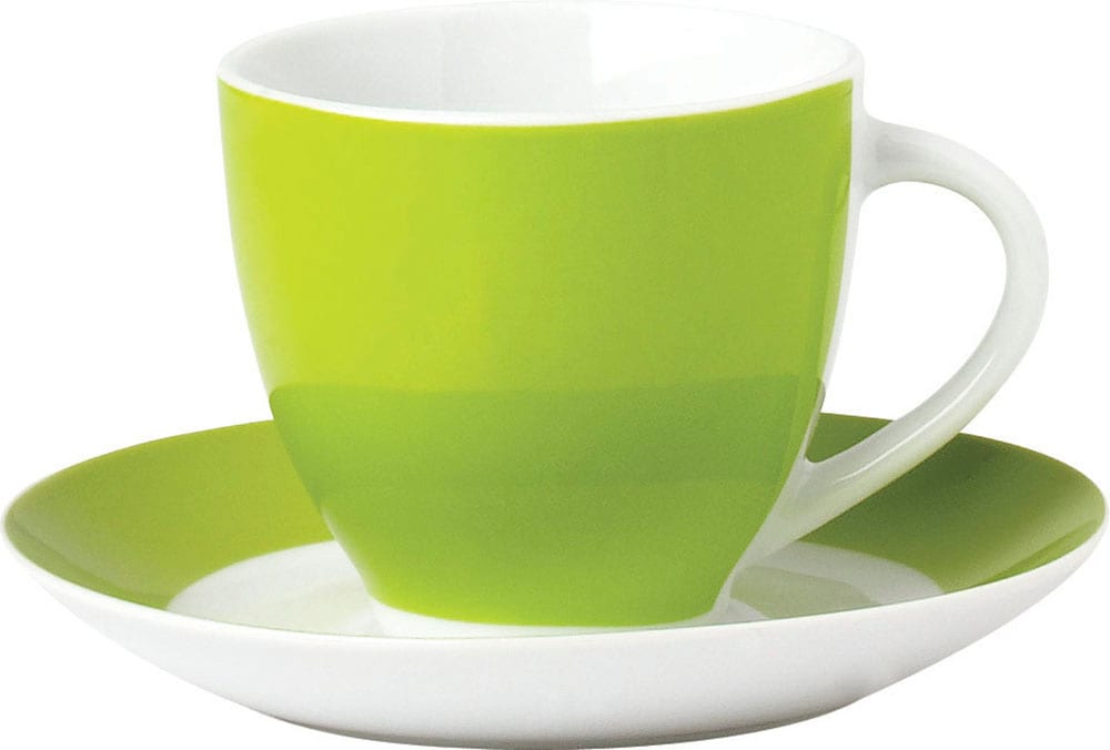 van Well Untertasse »Vario«, (Set, 6 St., 6 Untertassen Ø 14,5cm), Porzellan, spülmaschinen- und mikrowellengeeignet, Ø 14,5 cm