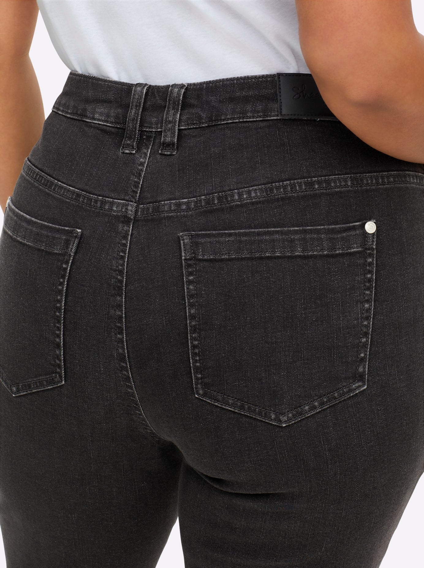 Sheego Bootcut-Jeans, (1 tlg.)