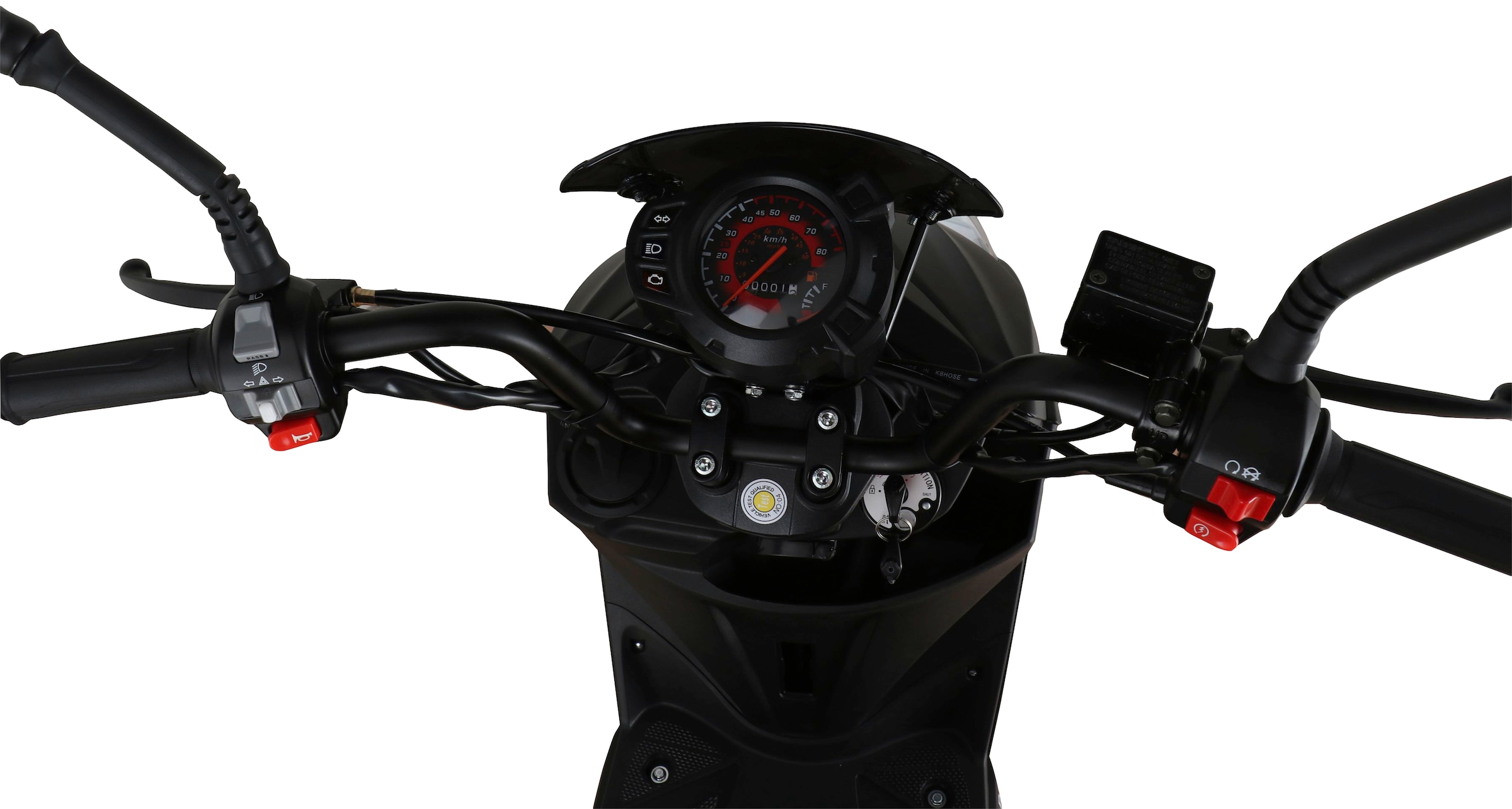 Alpha Motors Motorroller »Speedstar«, 50 cm³, 45 km/h, Euro 5, 2,99 PS, mit Lenkerschloss
