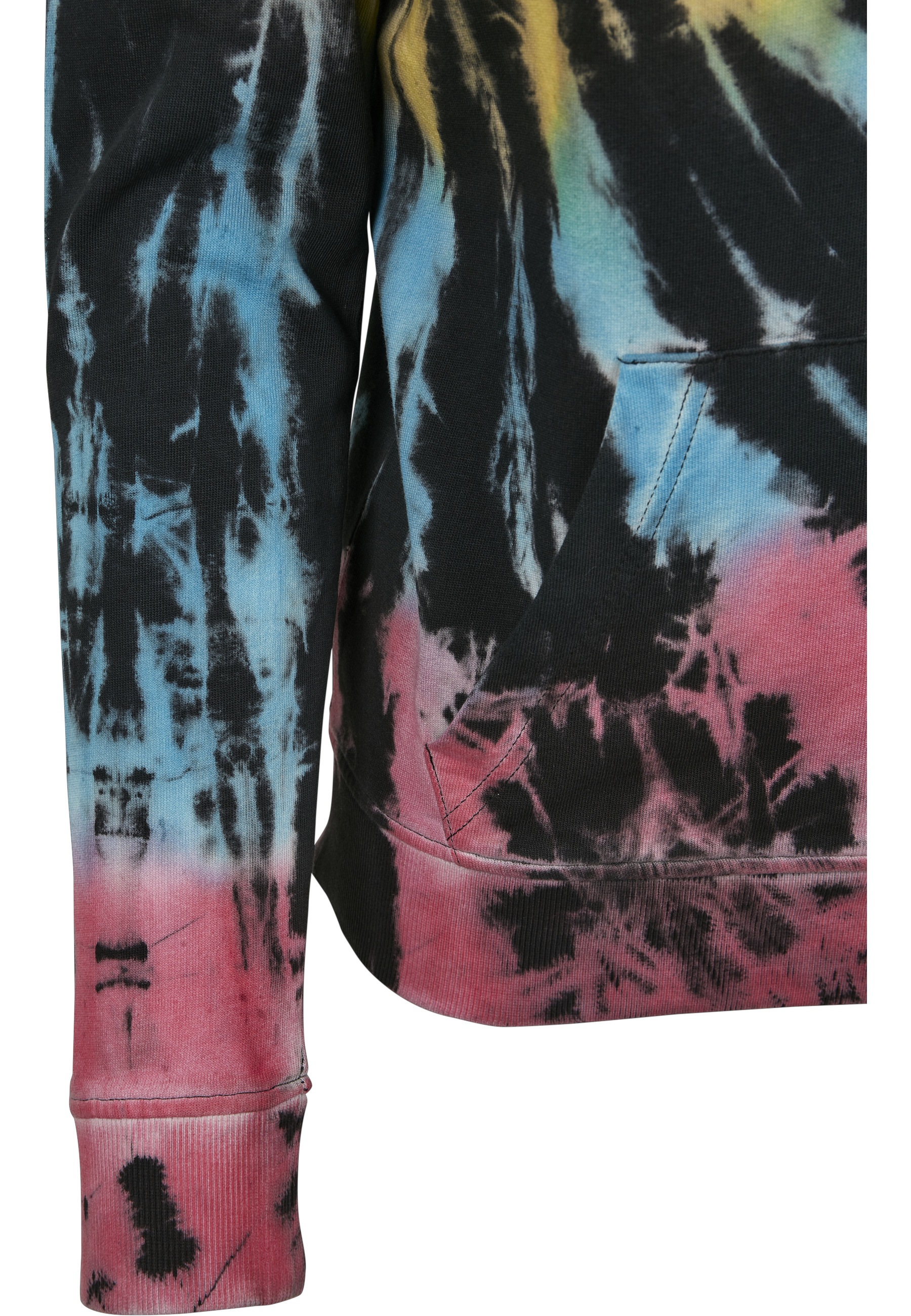 URBAN CLASSICS Kapuzenpullover »Urban Classics Damen Ladies Tie Dye Hoody« 1 Stk.