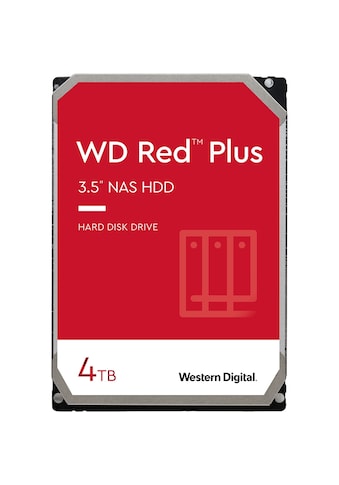 Western Digital HDD-NAS-Festplatte »WD Red Plus 4TB« 3...