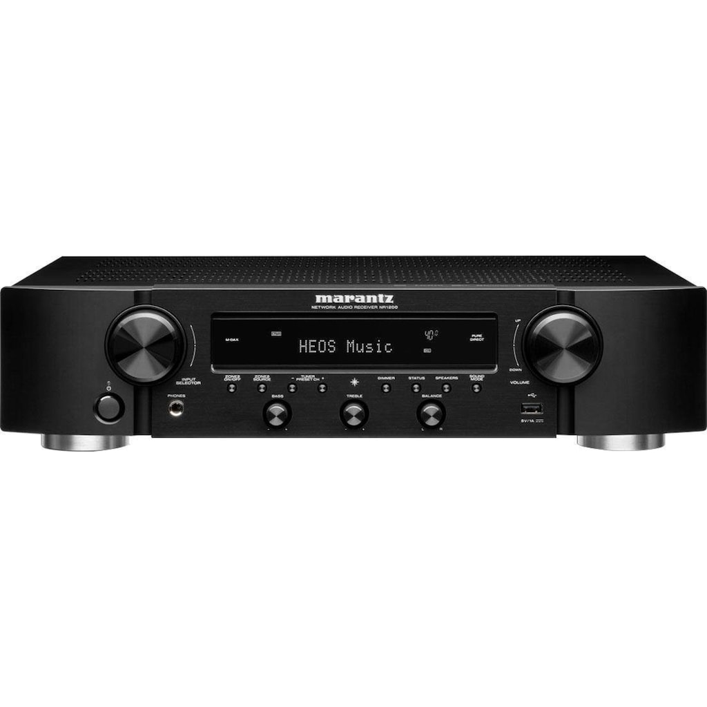 Marantz Stereo-Netzwerk-Receiver »NR1200«, 2, (Bluetooth-WLAN DAB+-FM-Tuner-Internetradio-Sprachsteuerung)