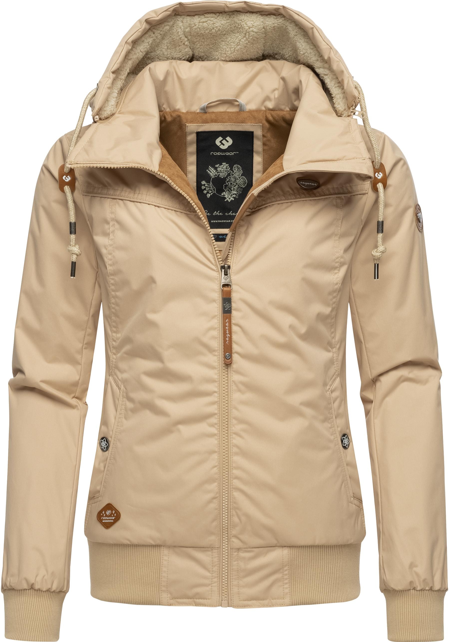 Ragwear Winterjacke "Jotty Winter", mit Kapuze, stylische Outdoorjacke mit abnehmbarer Kapuze