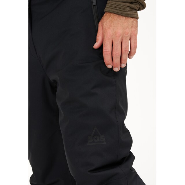 bequemem Skihose SOS mit Dehnbund | Friday Black »Valley«, BAUR