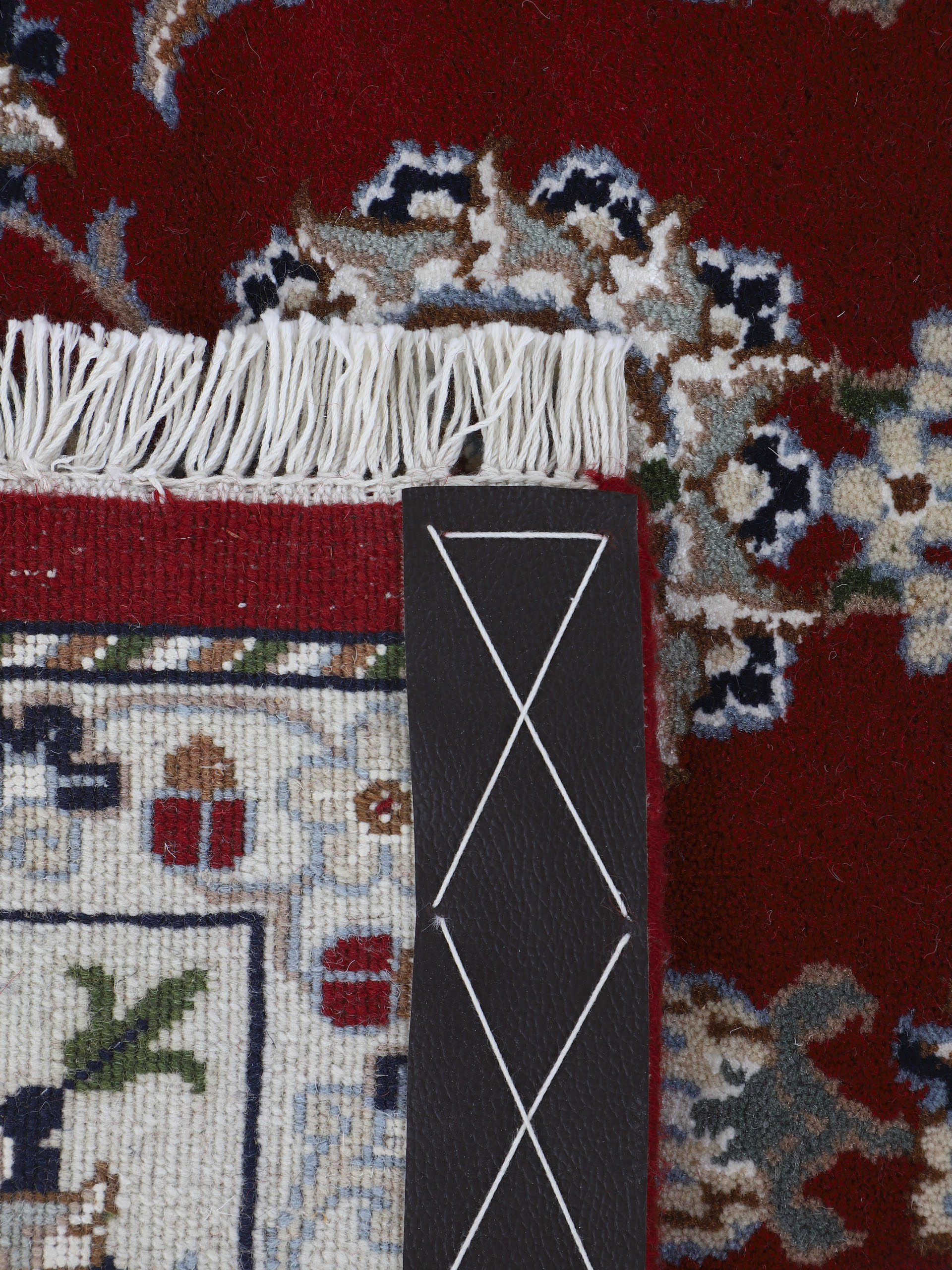 Thumbnail - Woven Arts Orientteppich "Nain, auch als Läufer" rechteckig 15 mm Höhe handgeknüpft, mit Fransen, reine Wolle, Wohnzimme...