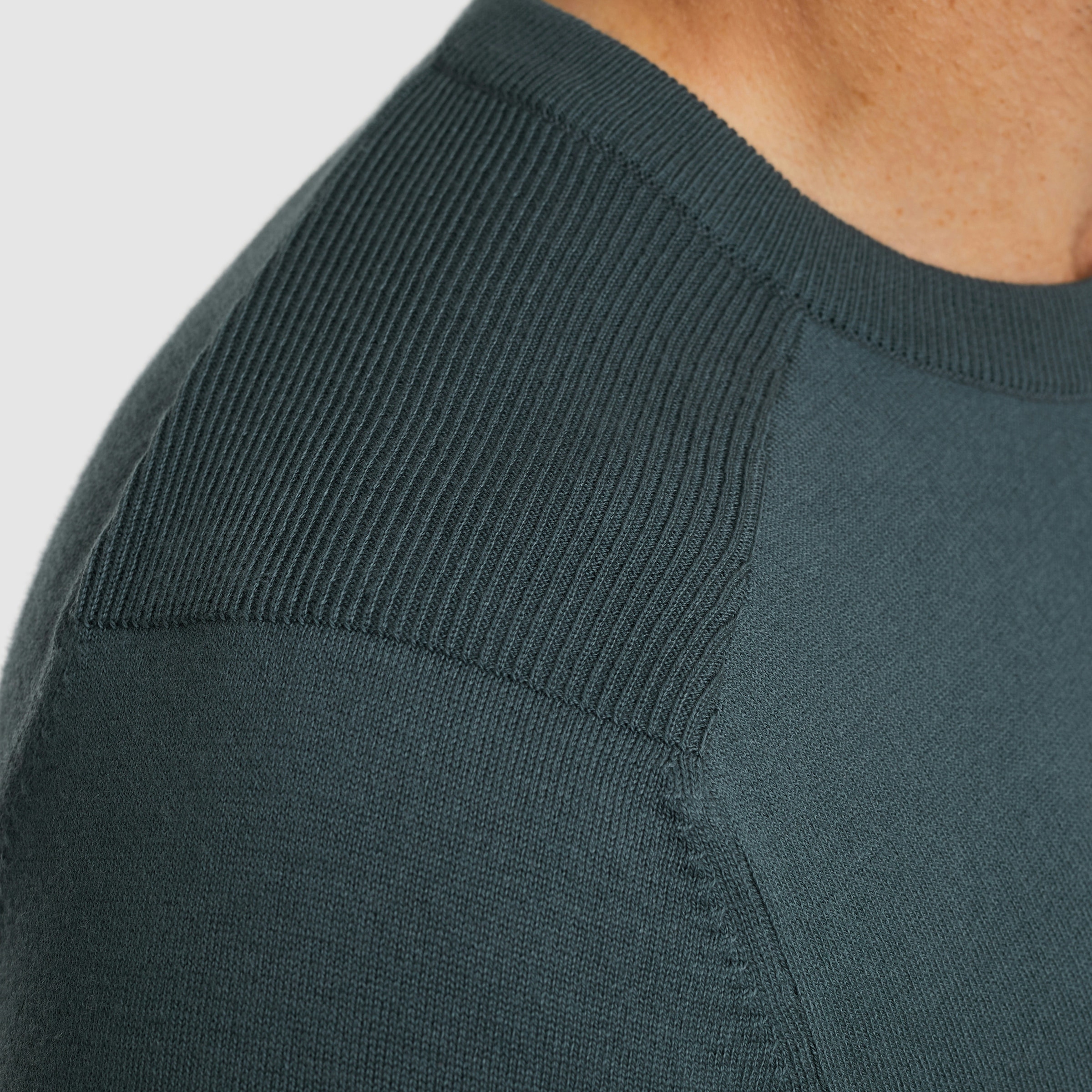 PME LEGEND Rundhalspullover, mit Logo Stickerei