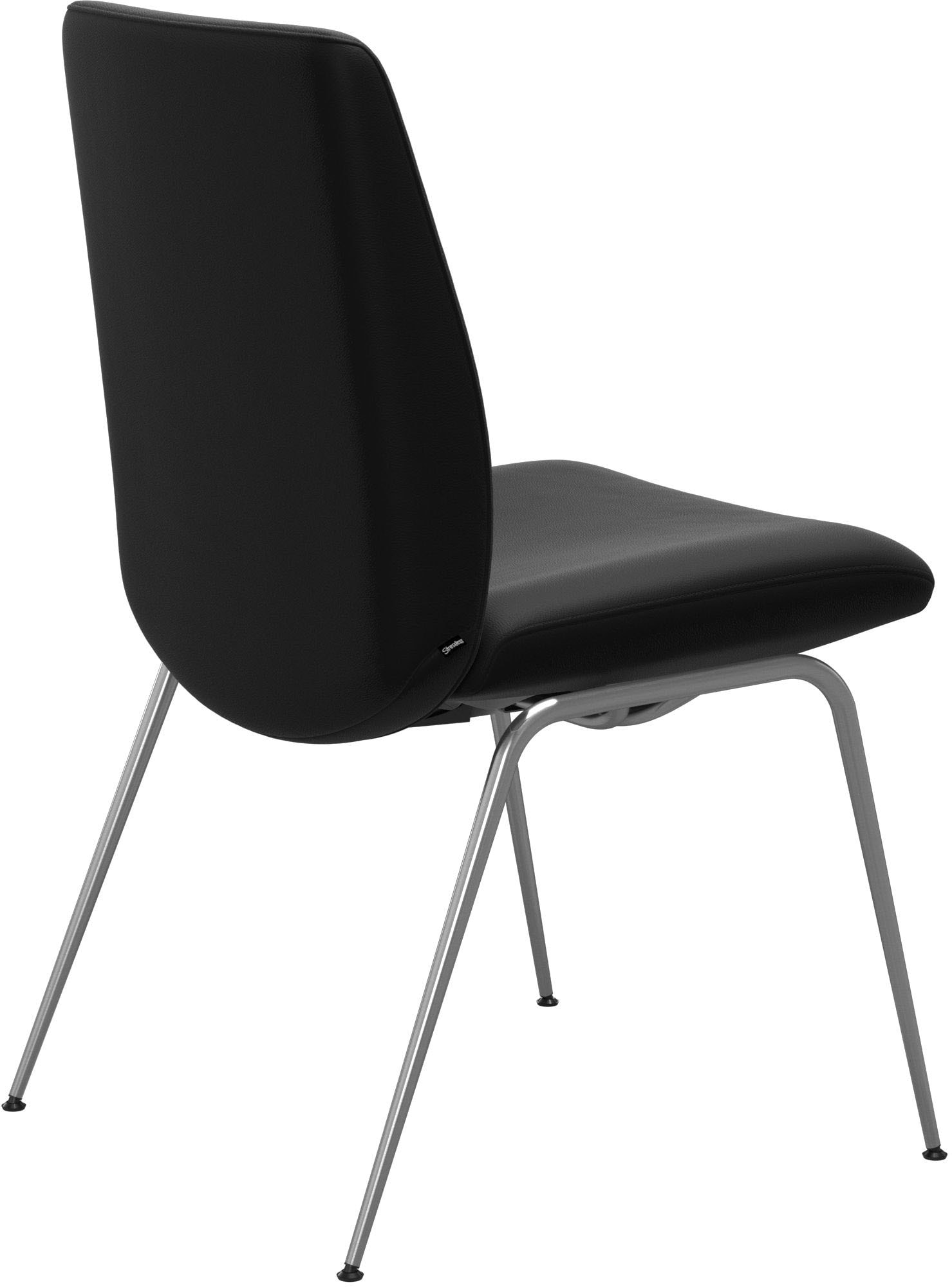 Stressless® Polsterstuhl »Laurel«, Leder PALOMA, Low Back, Größe L, mit Beinen aus Stahl in Schwarz matt