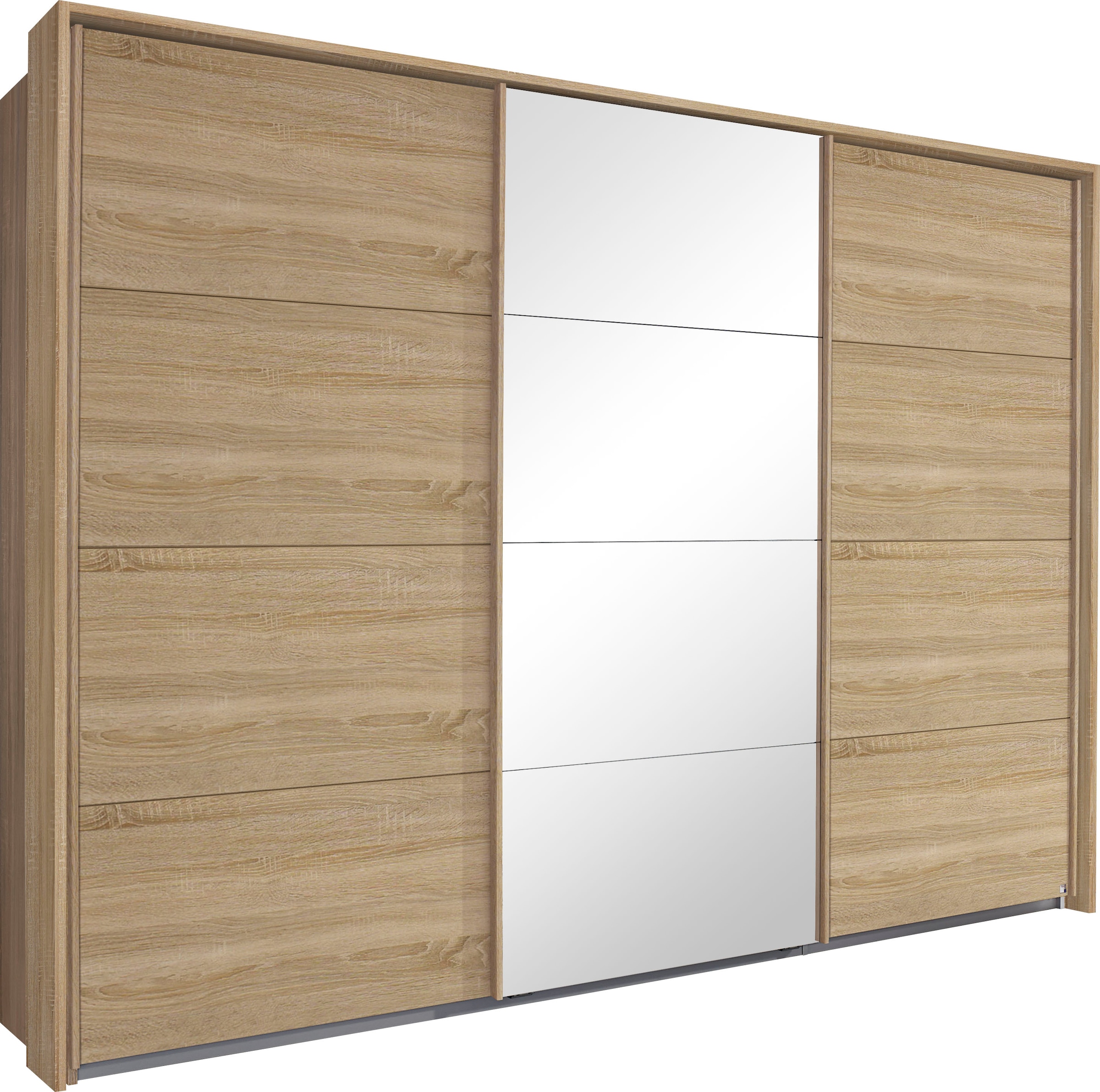OTTO home Kleiderschrank "Mehrzweckschrank Aktenschrank Möbel Mietswohnung Schlafzimmer TUBONA" Breiten 278/368 cm, Höhen 214/233 cm inkl. Passepartout, Beleuchtung, mit umfangreicher Innenausstattung und Passepartout MADE IN GERMANY
