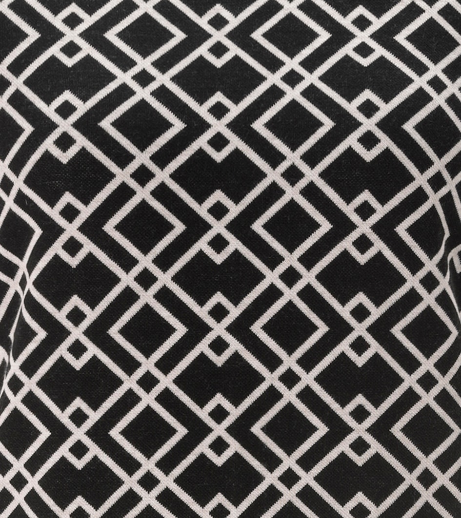 Aniston SELECTED Jerseykleid mit trendiger Jaquardmusterung - NEUE KOLLEKTION