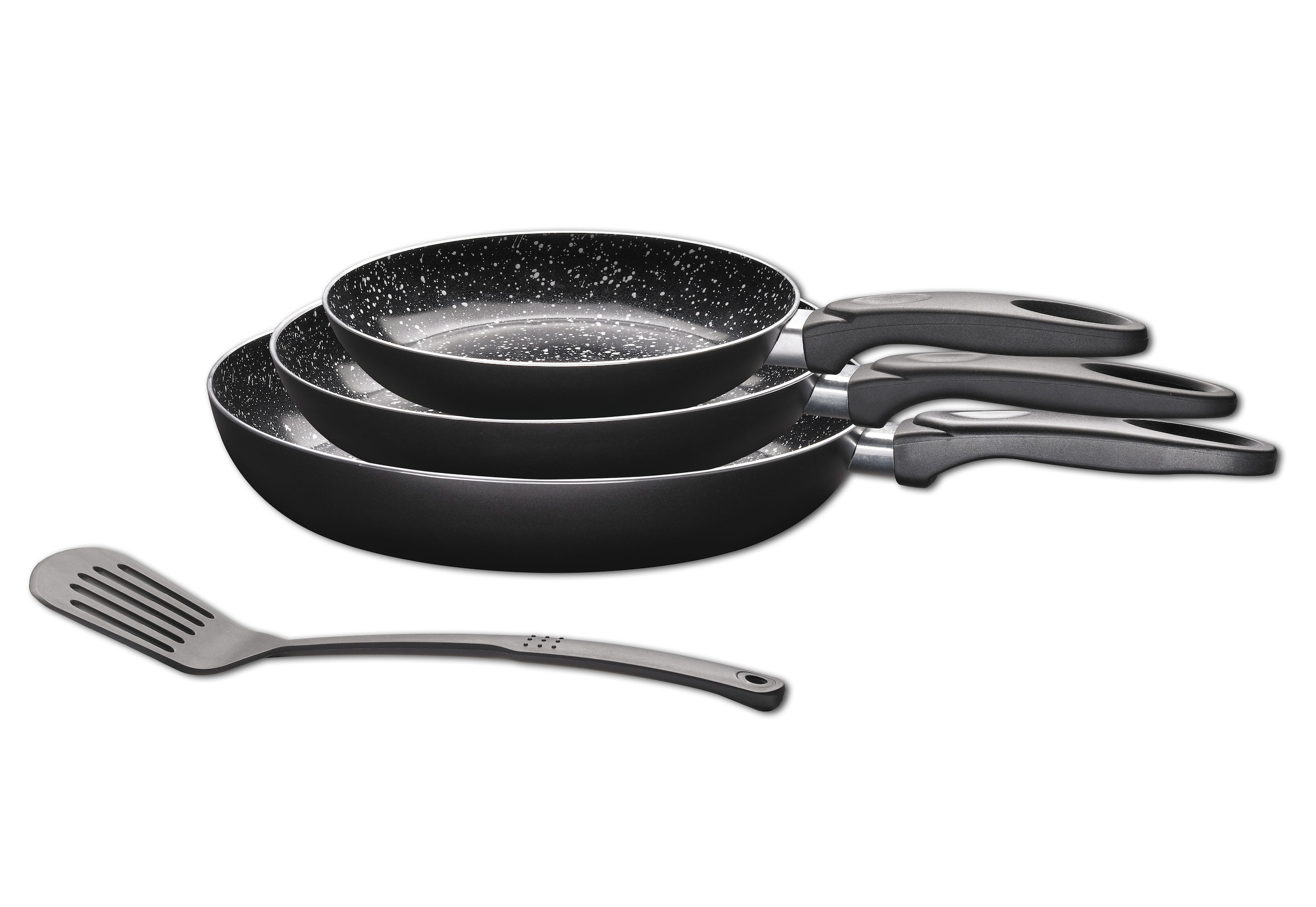 KING Pfannen-Set Aluminium Set, je 1x Bratpfanne Ø 20 cm - H. 3,5 cm, Ø 24 günstig online kaufen