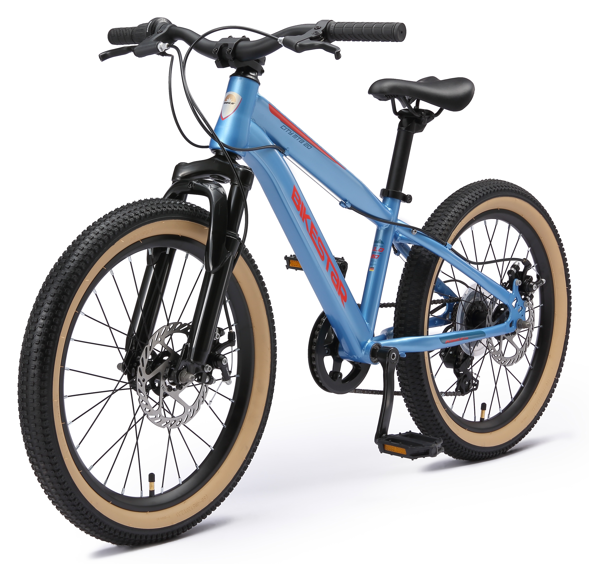 Bikestar Jugendfahrrad 7 Gang Shimano RD-TY21 Schaltwerk Kettenschaltung