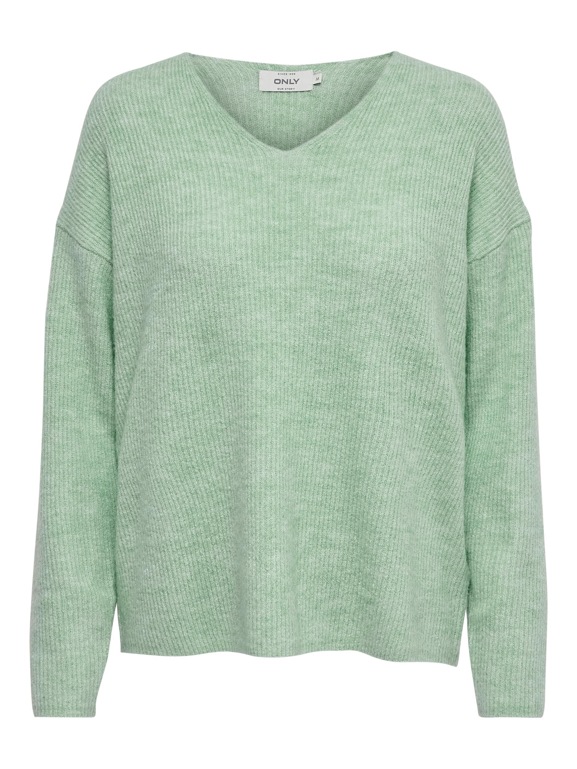 ONLY V-Ausschnitt-Pullover »ONLCAMILLA V-NECK L/S PULLOVER KNT NOOS«