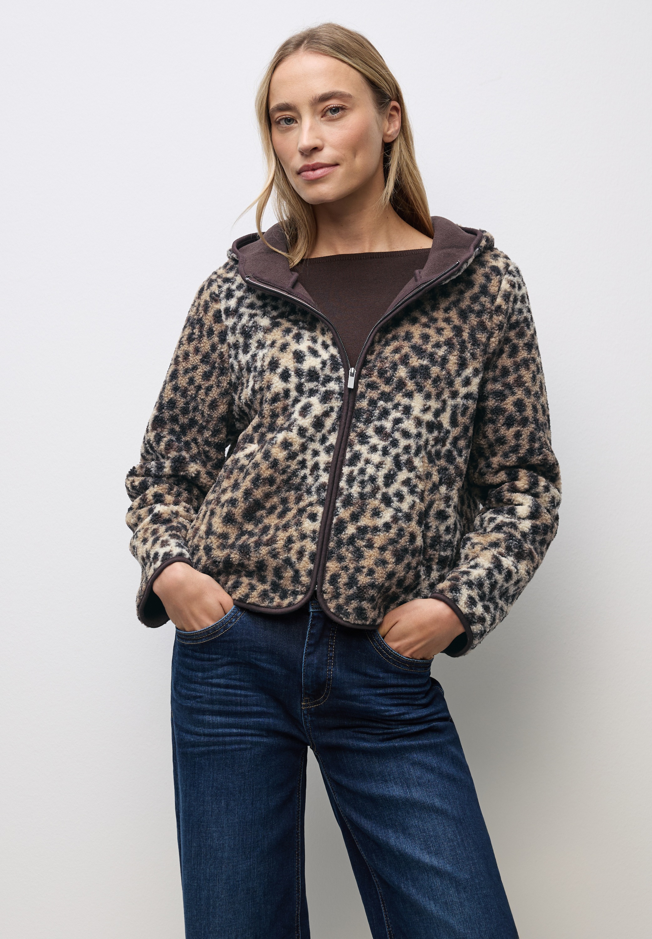 STREET ONE Cardigan mit Kapuze günstig online kaufen