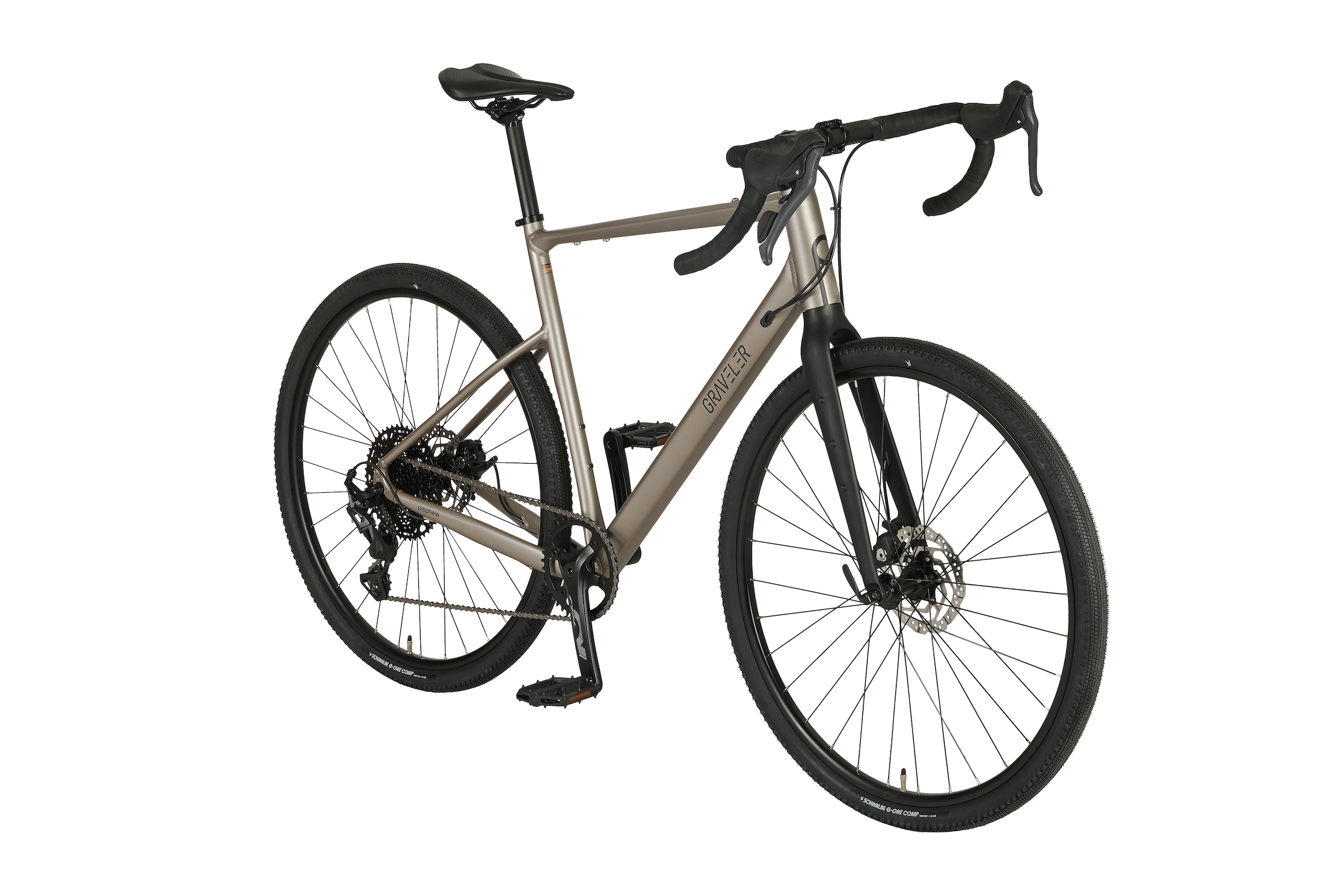 Prophete Gravelbike »Prophete Graveler« 10 Gang microSHIFT Sword Schaltwerk Kettenschaltung