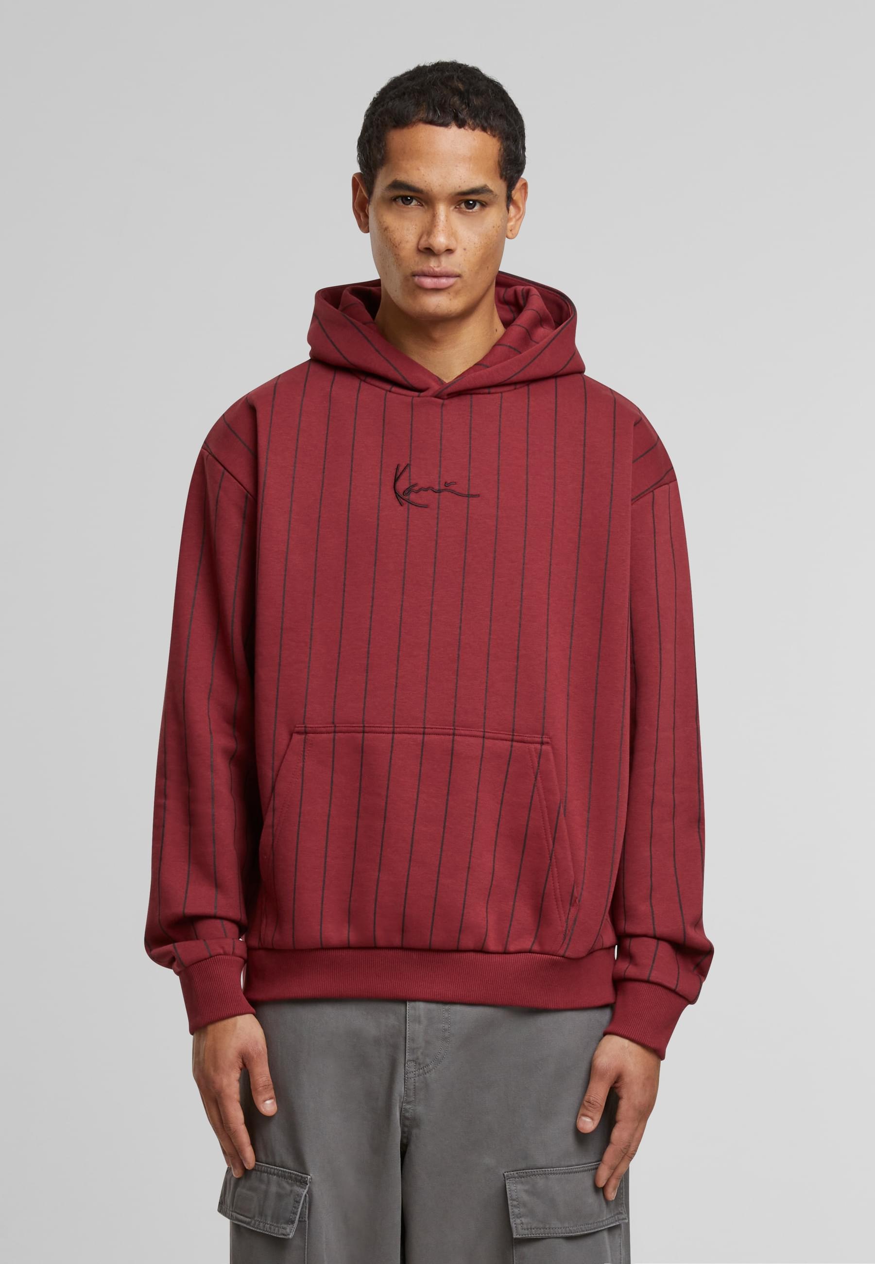 Karl Kani Kapuzensweatshirt »Karl Kani KK Small Signature Essential Pinstripe Hoodie«, (1 tlg.)