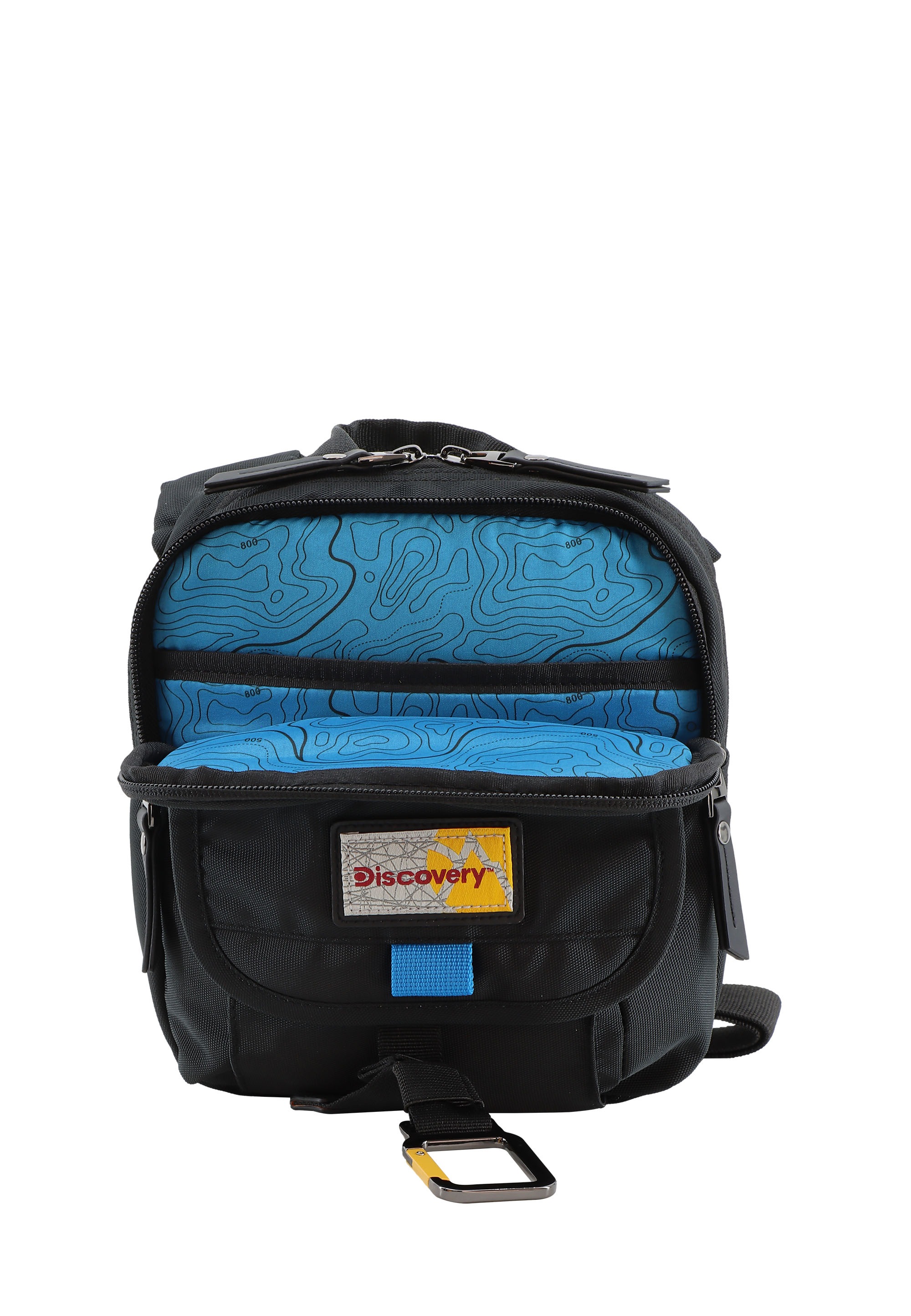 Discovery Schultertasche »Icon«, Hergestellt aus dem rPet Polyester-Material