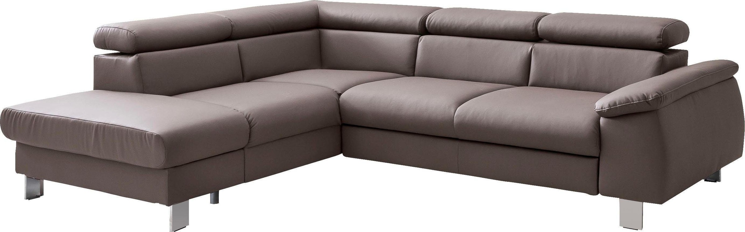 COTTA Polstergarnitur "Komaris L-Form", (Set), Set bestehend aus: Ecksofa m günstig online kaufen