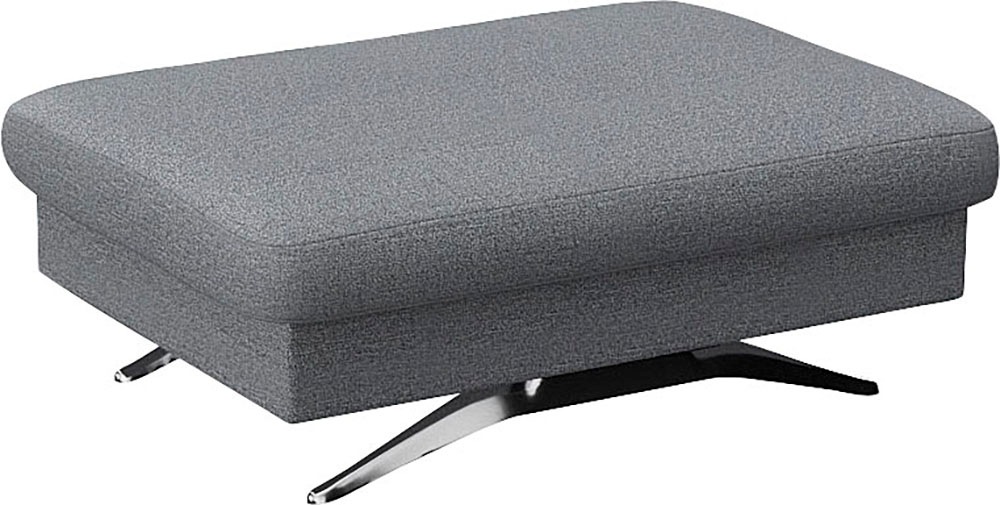 FLEXLUX "Glow Sitzhocker, Polsterhocker" Hocker mit Stauraum, Fuß Alu günstig online kaufen