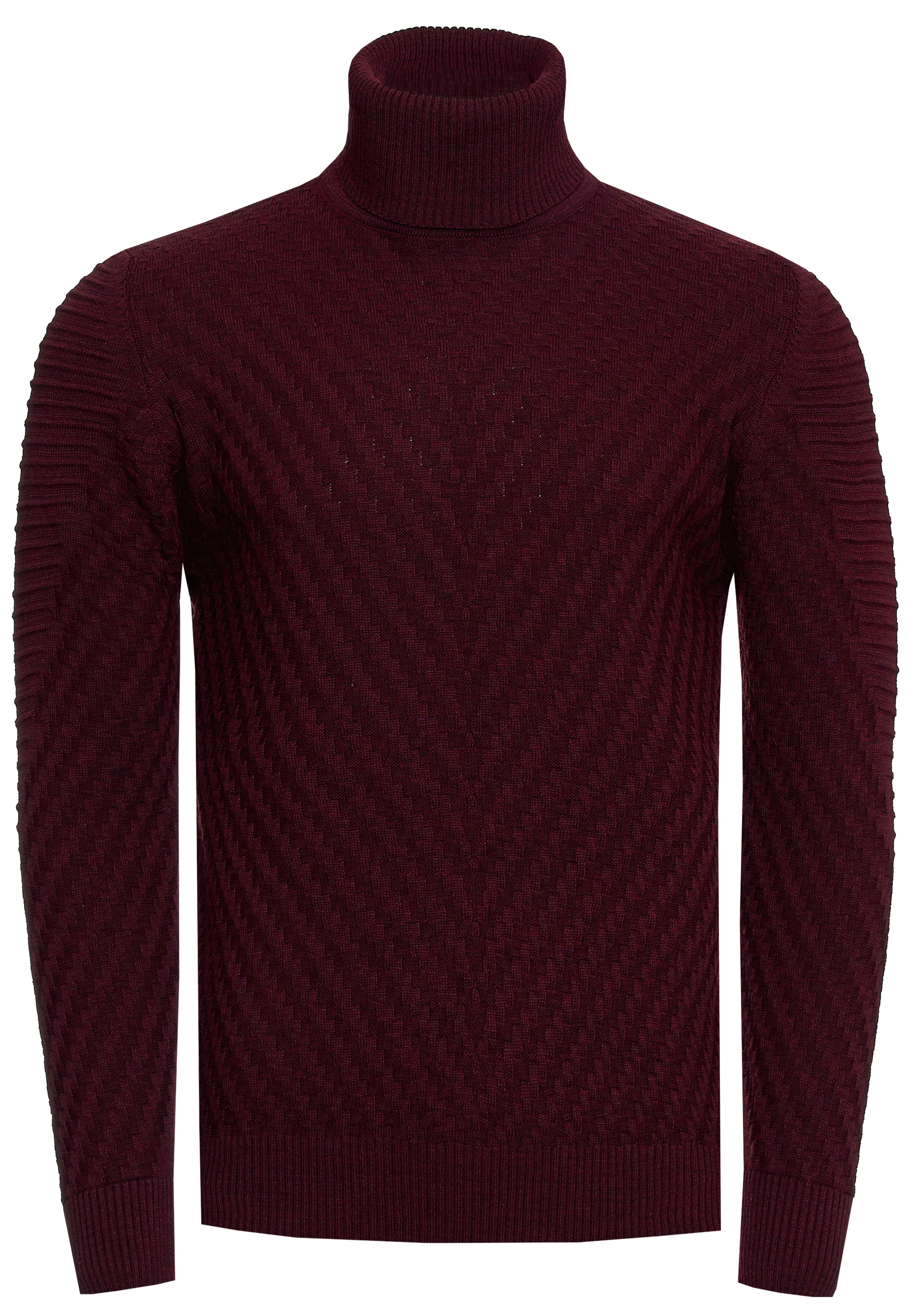 Rusty Neal Rollkragenpullover, in stilvollem Feinstrick