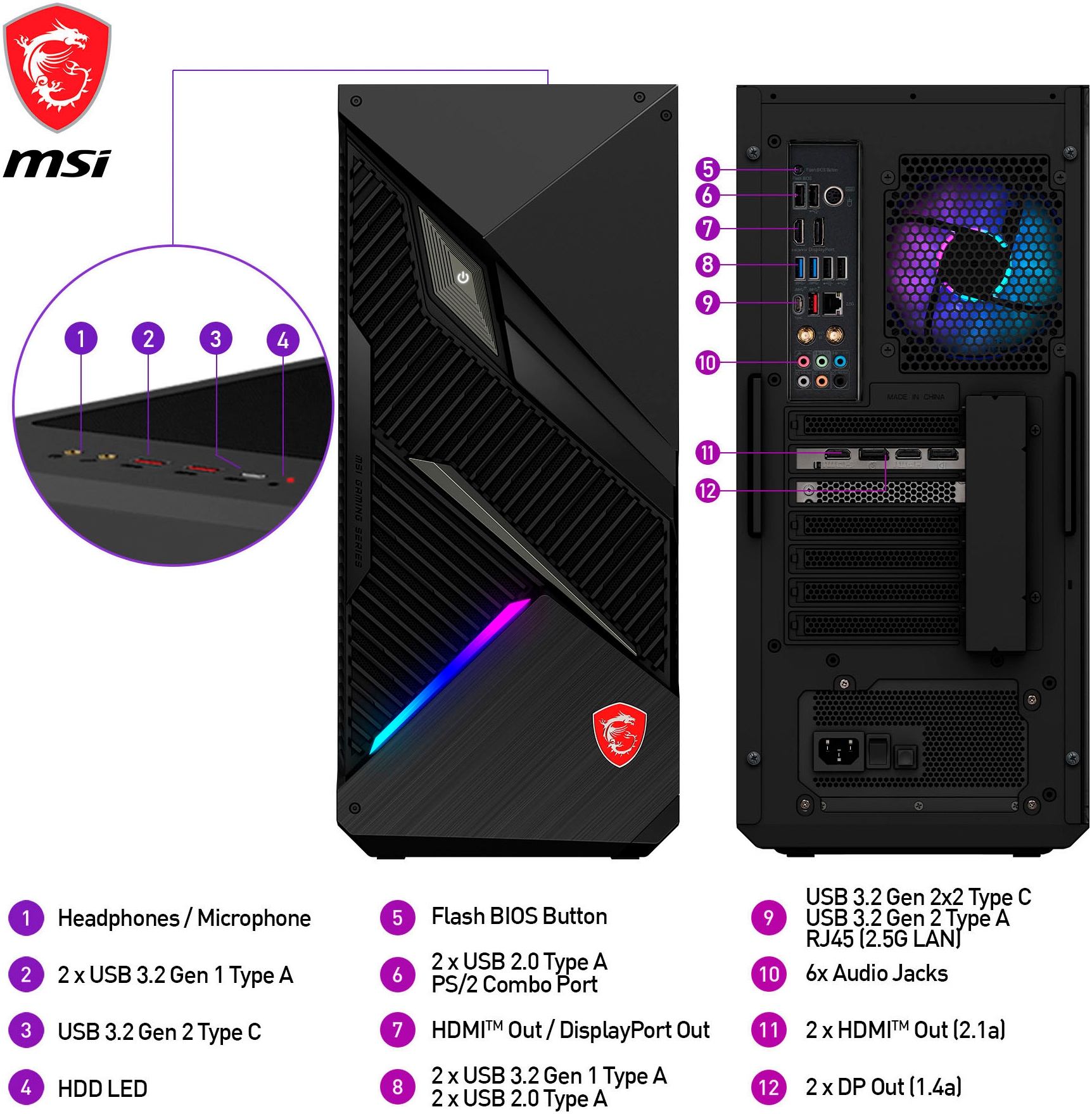 MSI Gaming-PC »MPG Infinite X2 14NUG7«