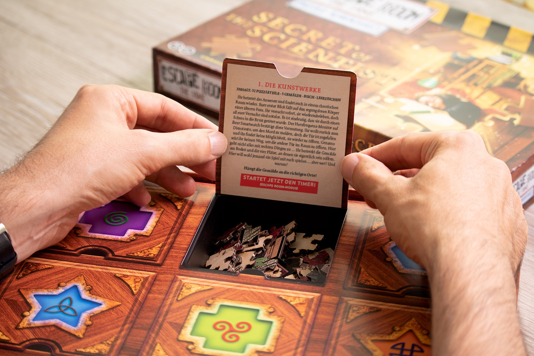 Noris Spiel »Escape Room Das Spiel, Puzzle Abenteuer - Secret of the Scientist«