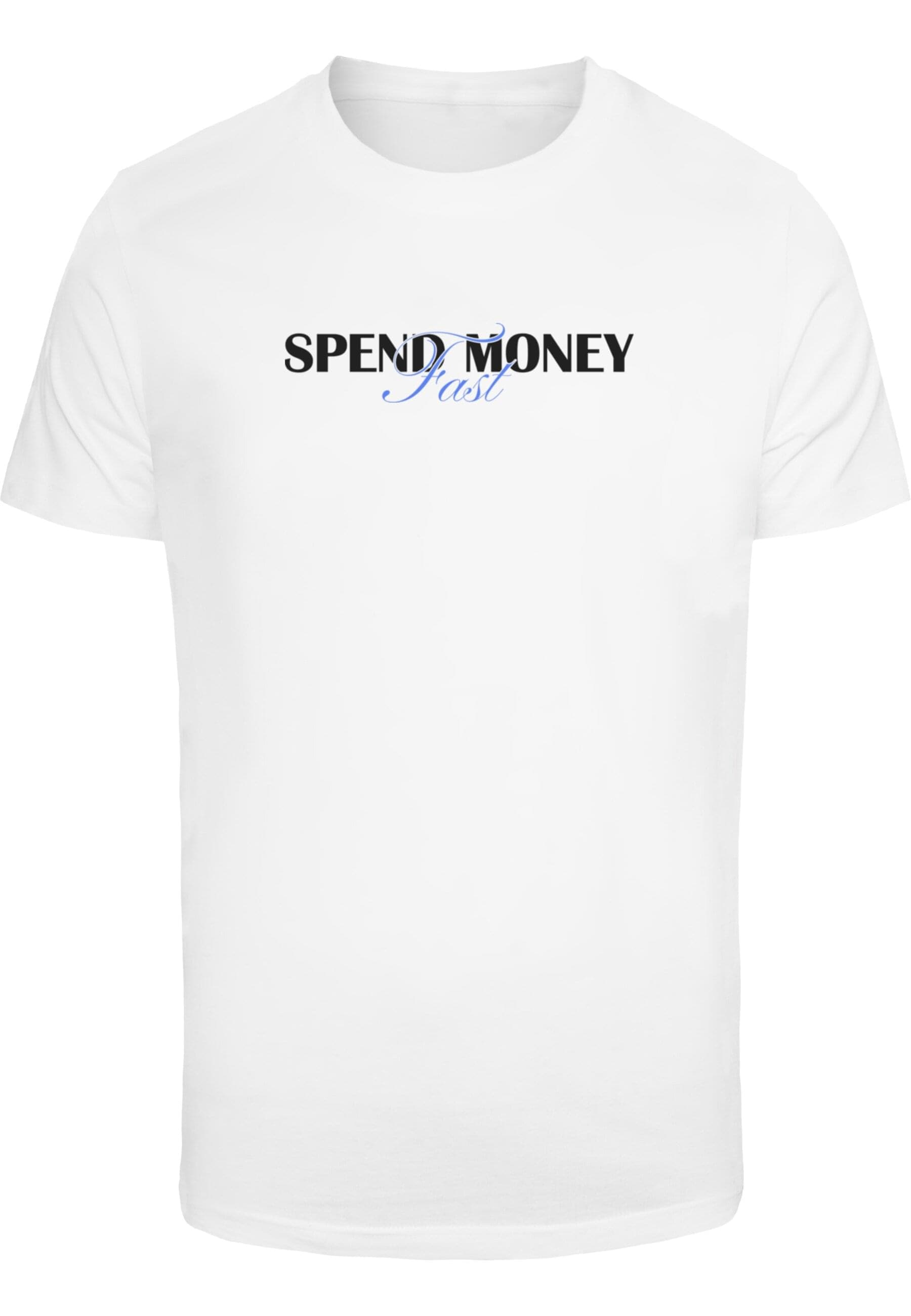 MisterTee T-Shirt "MisterTee Spend Money Fast Tee" 1 Stk. tlg. günstig online kaufen