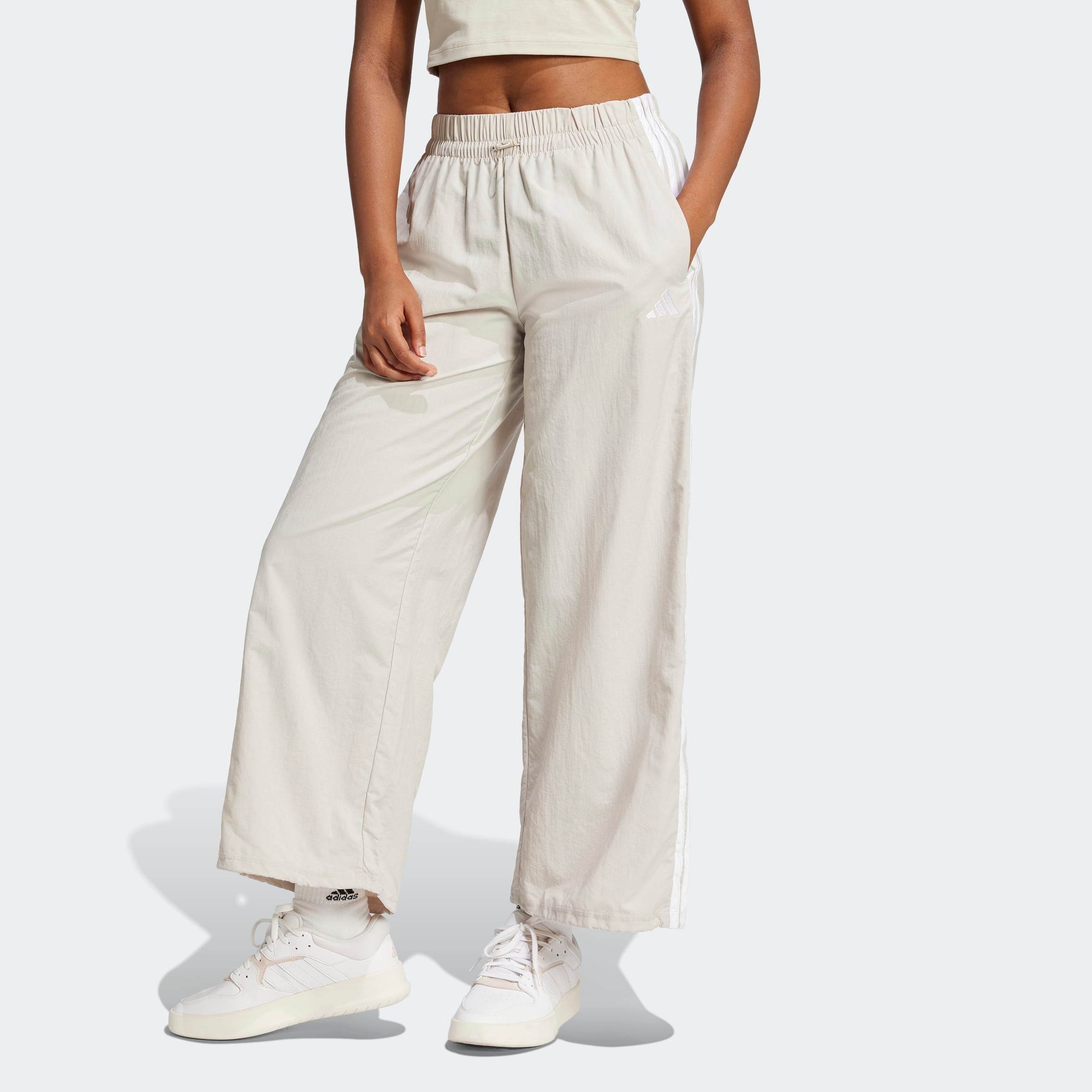 adidas Sportswear Sporthose "ESSENTIALS 3-STREIFEN LIFESTYLE WOVEN PARACHUT günstig online kaufen