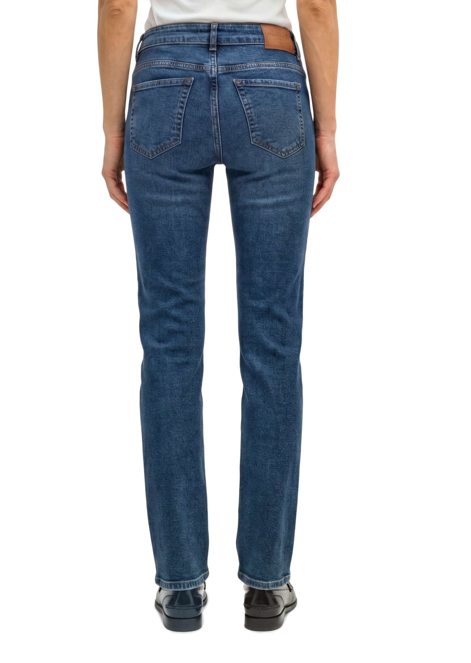 Marc O'Polo Regular-fit-Jeans »aus Bio-Baumwolle-Mix«