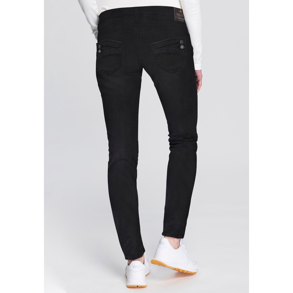 Herrlicher Röhrenjeans »PIPER SLIM REUSED«, Low Waist mit ultimativem Tragekomfort