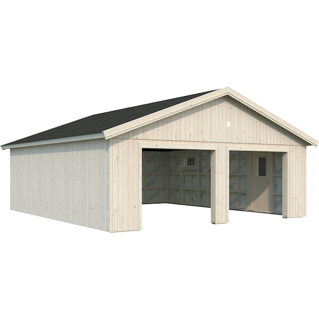 Palmako Garage »Andre«, BxTxH: 712x785x357 cm, ohne Tor, natur günstig |  BAUR