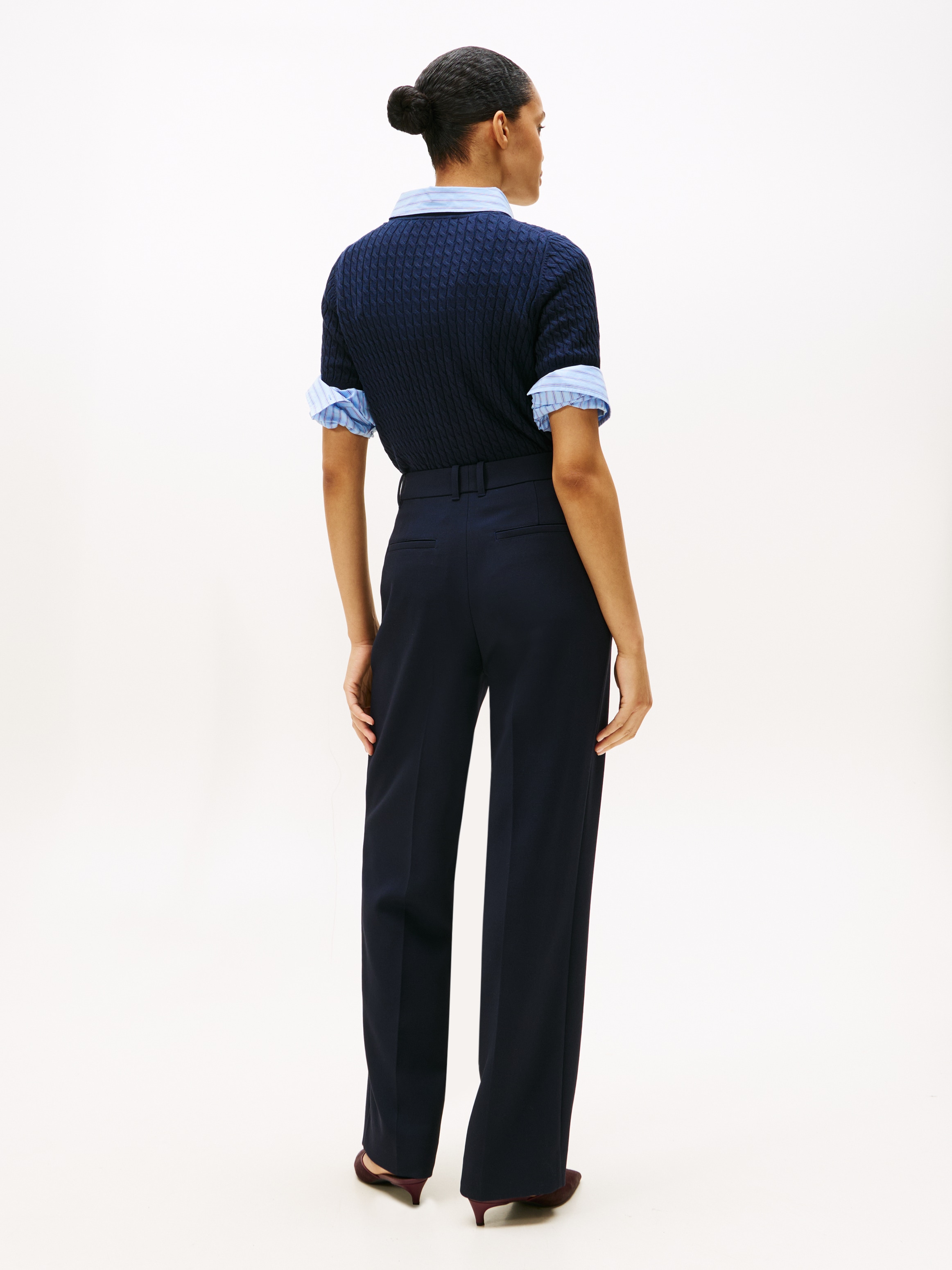 Tommy Hilfiger Anzughose »PUNTO SLIM STRAIGHT PANT«