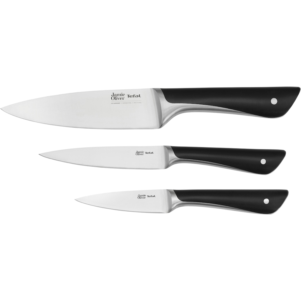 Tefal Messer-Set »K267S3 Jamie Oliver«, (Set, 3 tlg.)