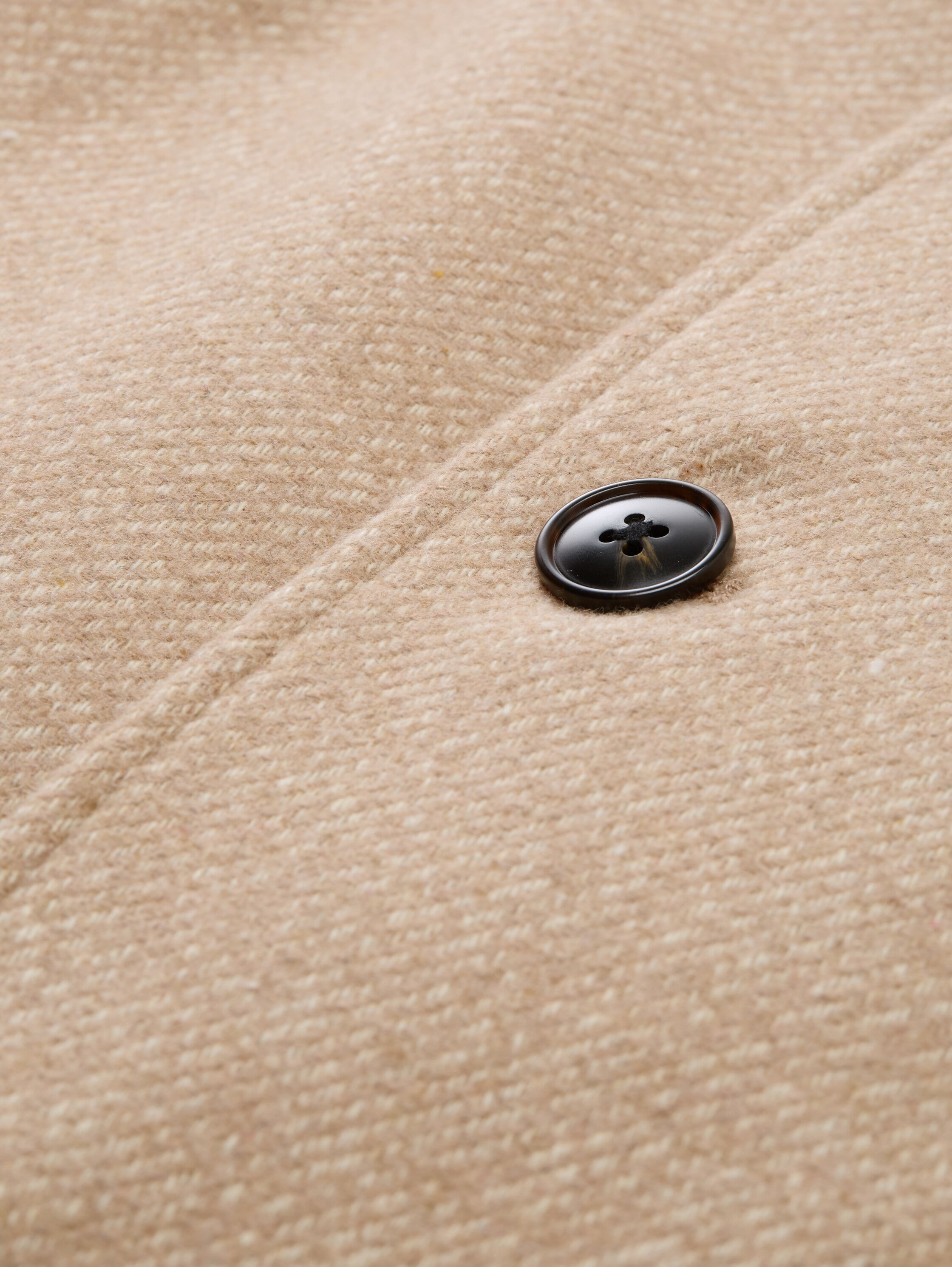 TOM TAILOR Denim Wolljacke, mit Stehkragen