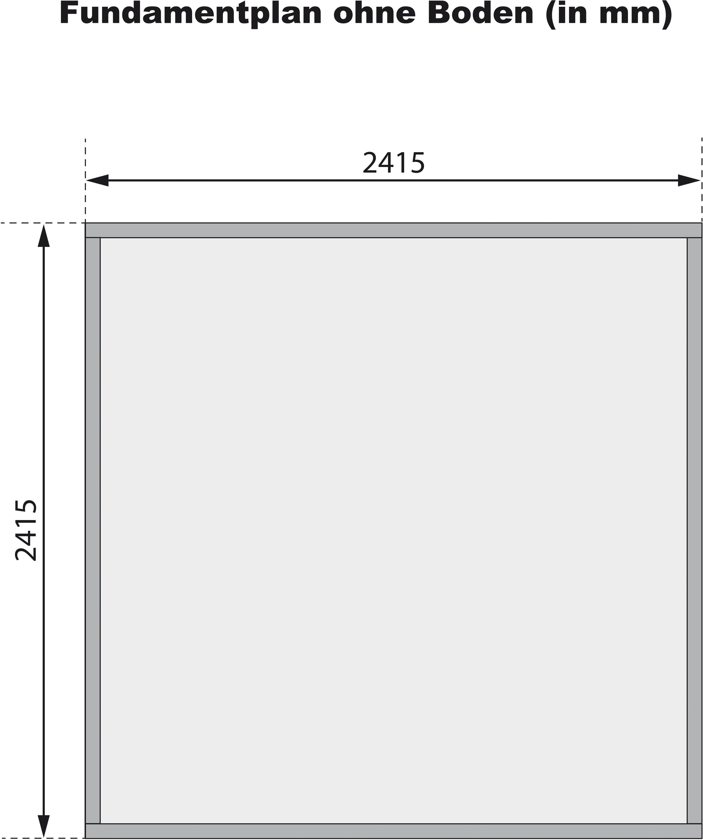 Karibu Gartenhaus »»Amberg 4«« naturbelassen, anthrazit oder terragrau