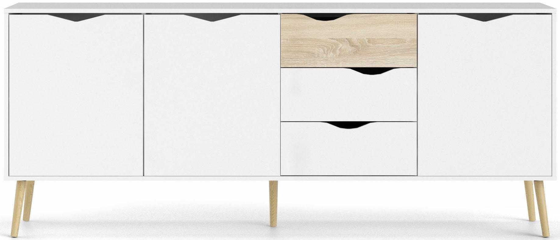 andas Kommode "Oslo, Sideboard, Aufbewahrung, Schubladenschrank, Stauraum", günstig online kaufen