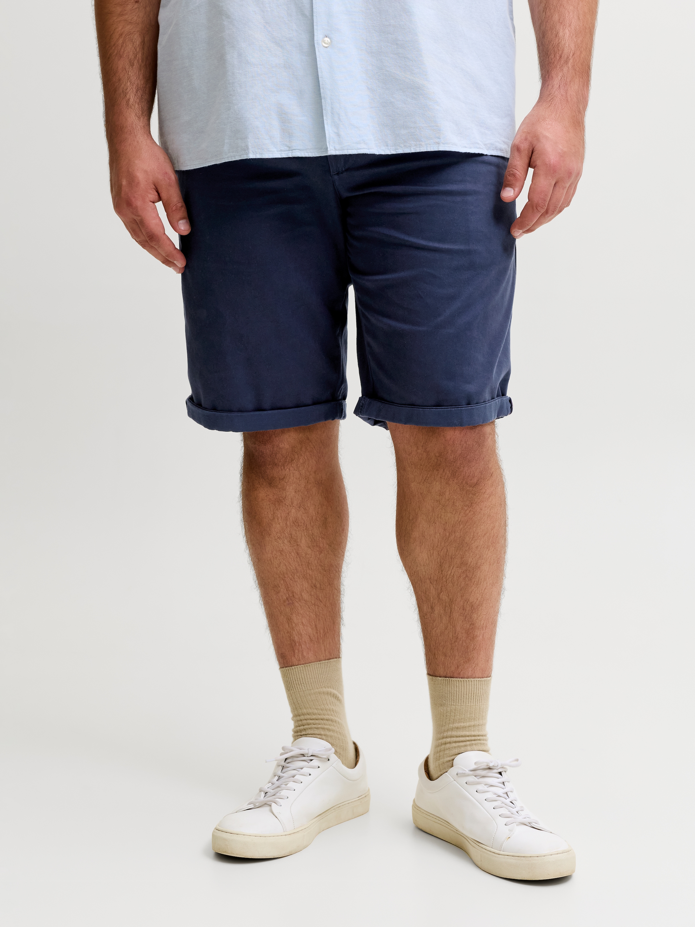 Jack & Jones PlusSize 1100000002199 "JPSTBOWIE JJSHORTS SOLID SN PLS" mit Umschlag