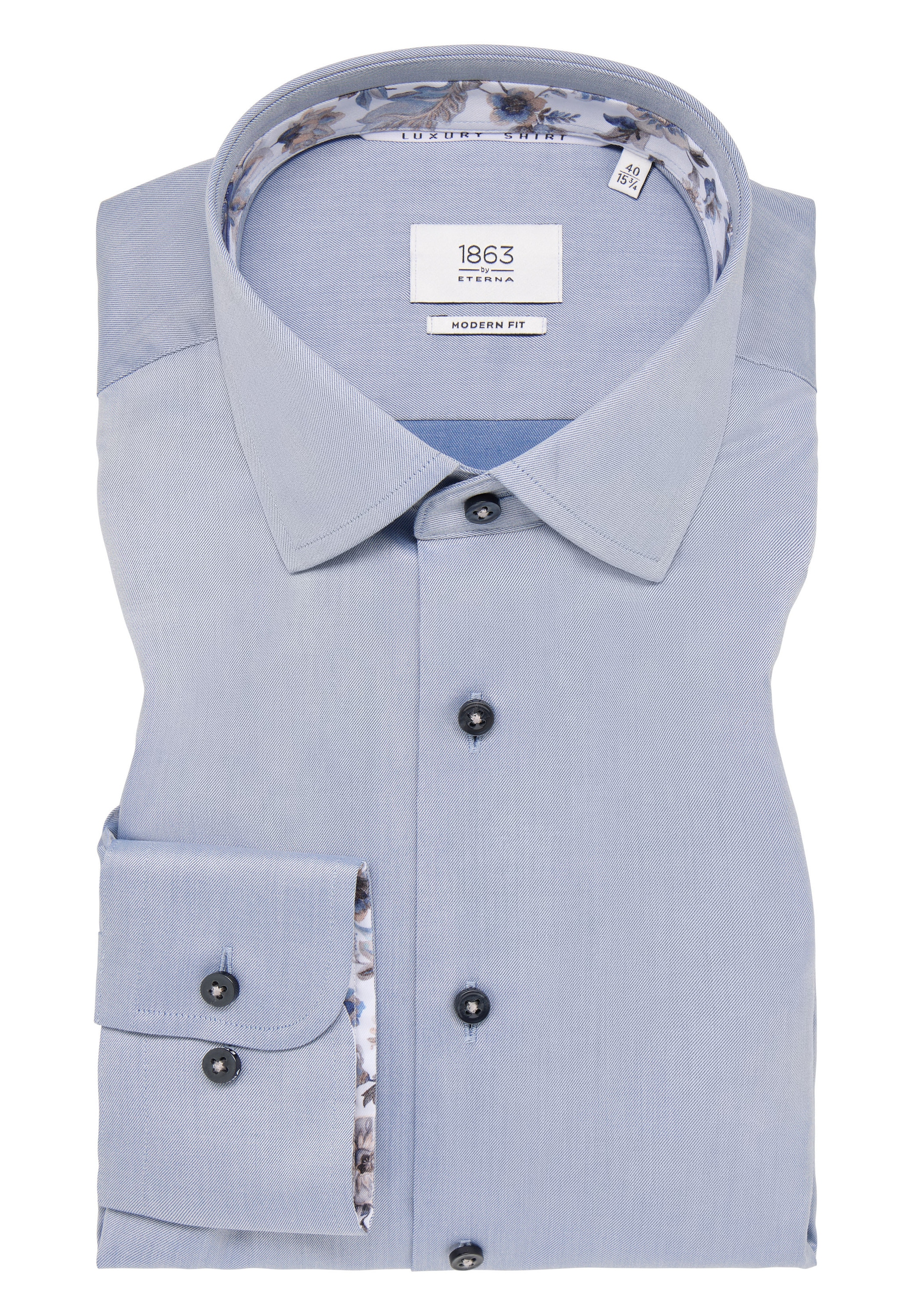 Eterna Langarmhemd »MODERN FIT«, NON IRON (bügelfrei)