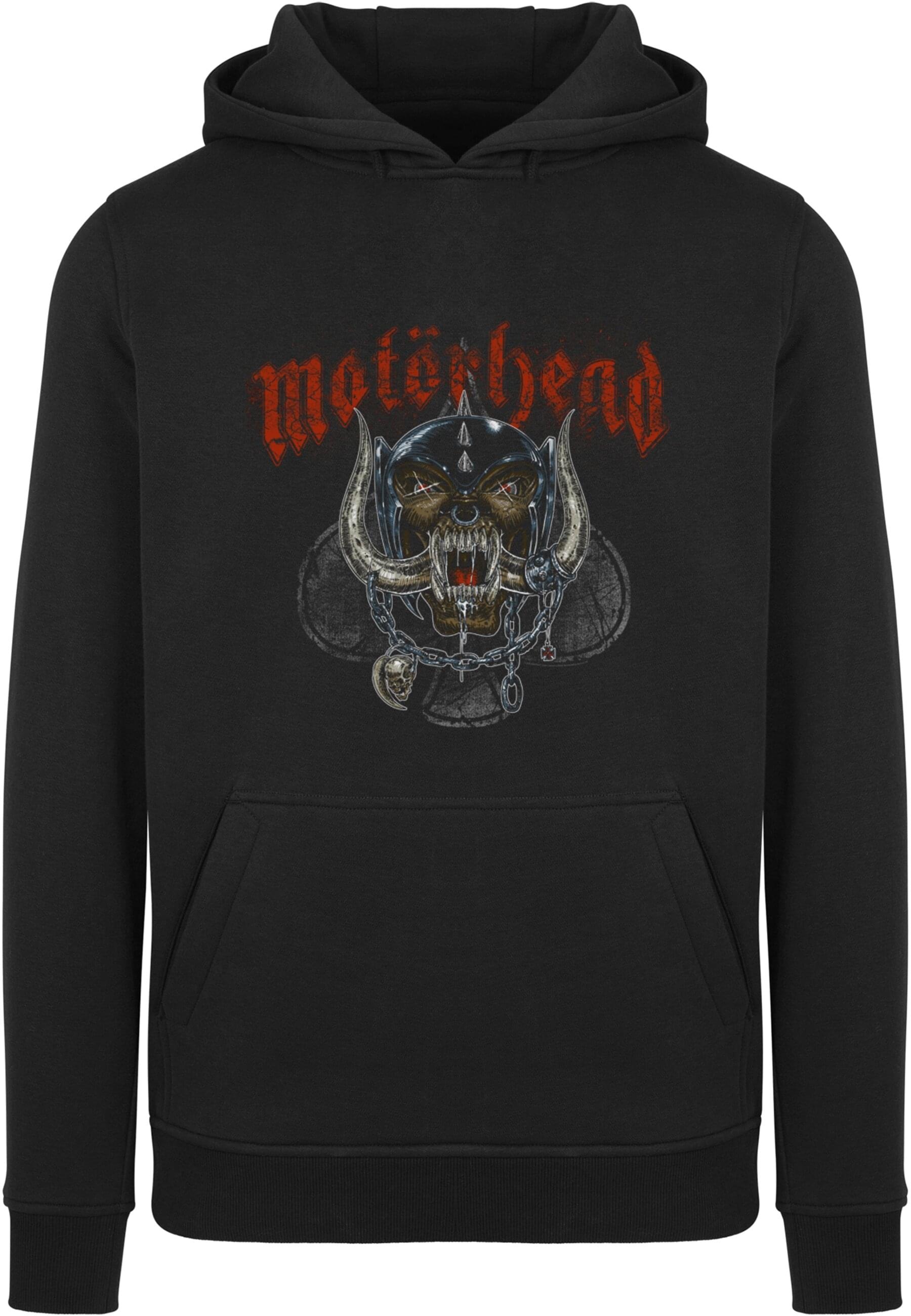 Kapuzensweatshirt »Merchcode Herren Motorhead - Colour Etched Dog Heavy Hoody«, (1 tlg.)