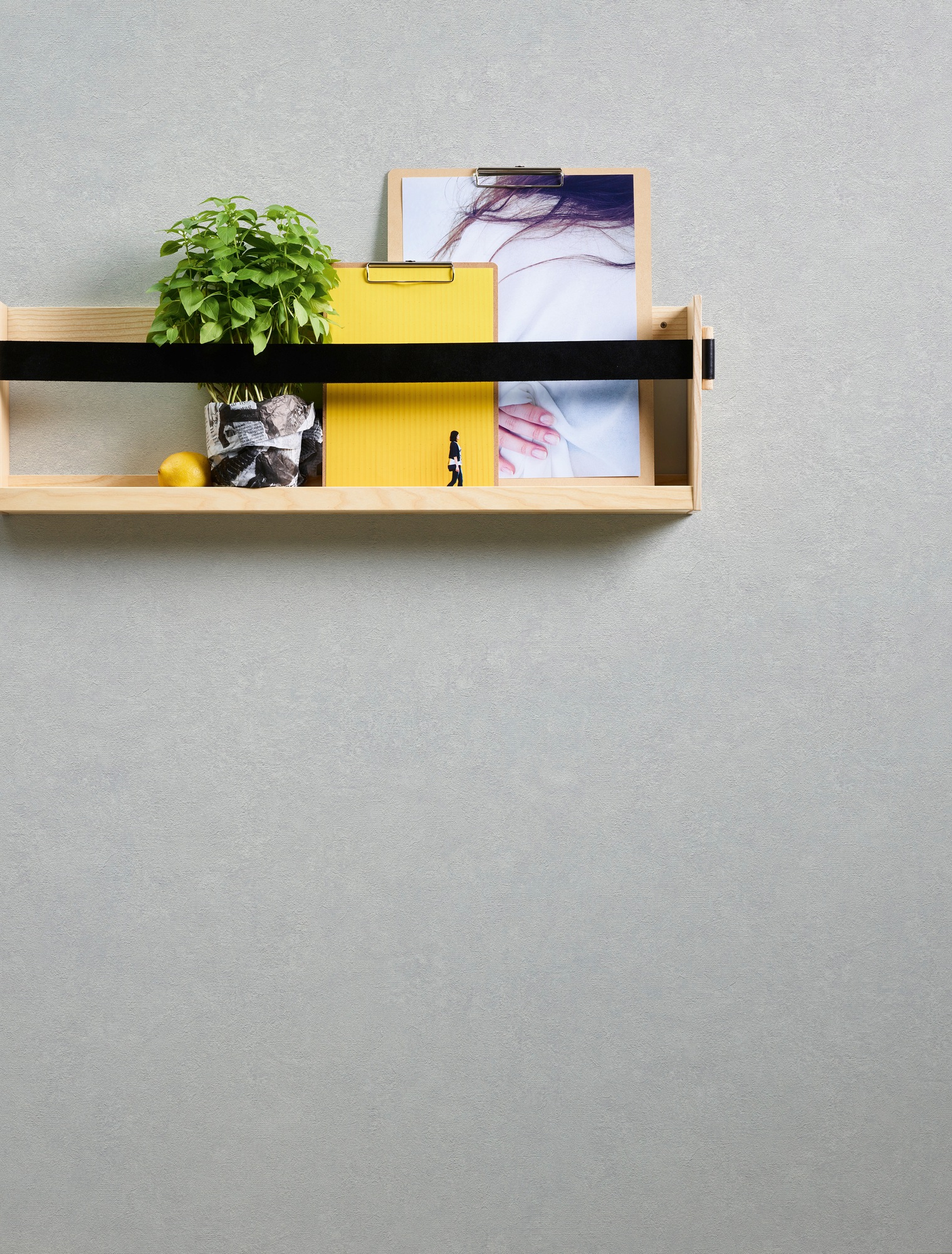 living walls Vliestapete »Industrial«, einfarbig-unifarben-uni, Uni Tapete einfarbig Tapeten Wohnzimmer Schlafzimmer Küche modern Büro