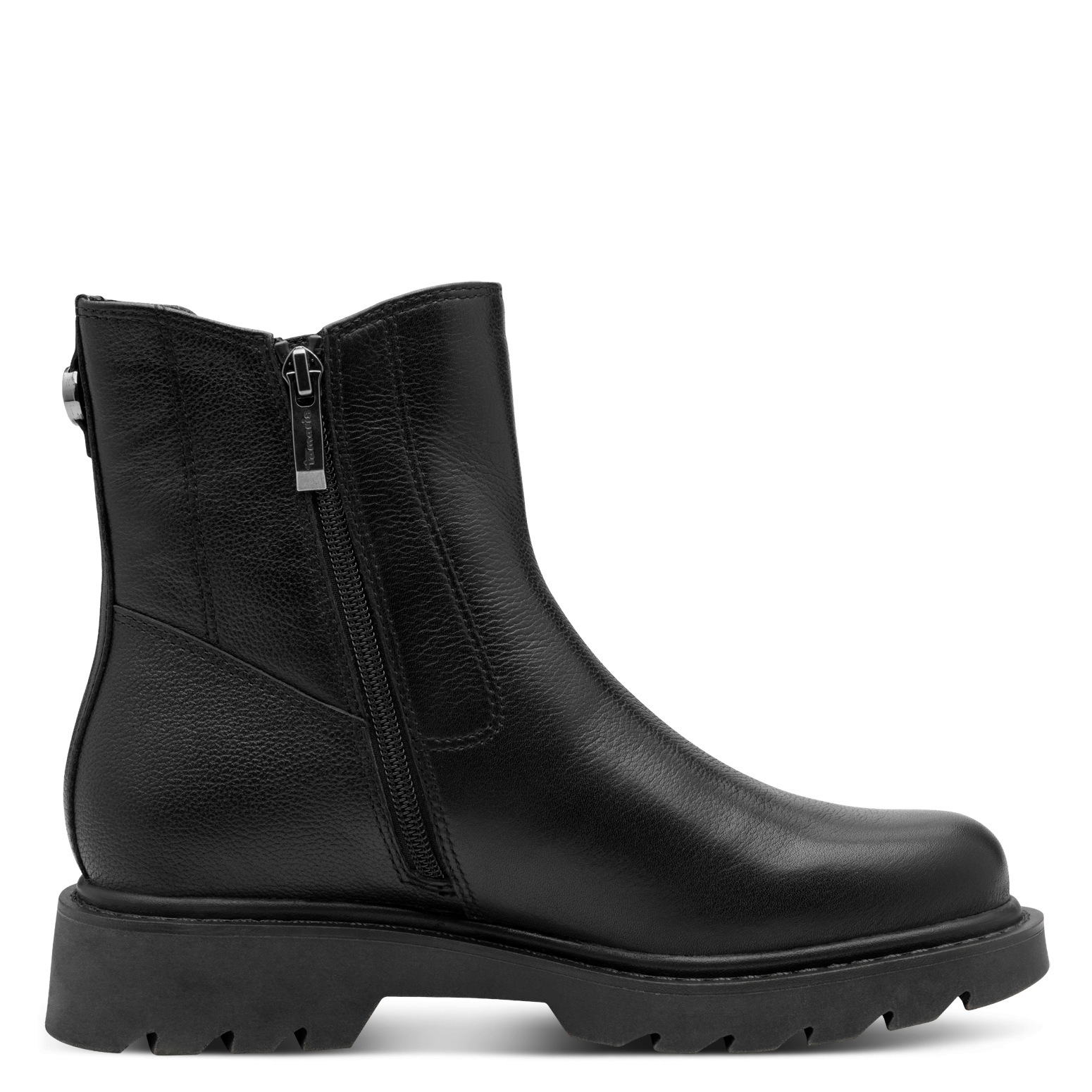 Tamaris Chelseaboots, Blockabsatz, Stiefelette mit Stretcheinsatz an der Außenseite